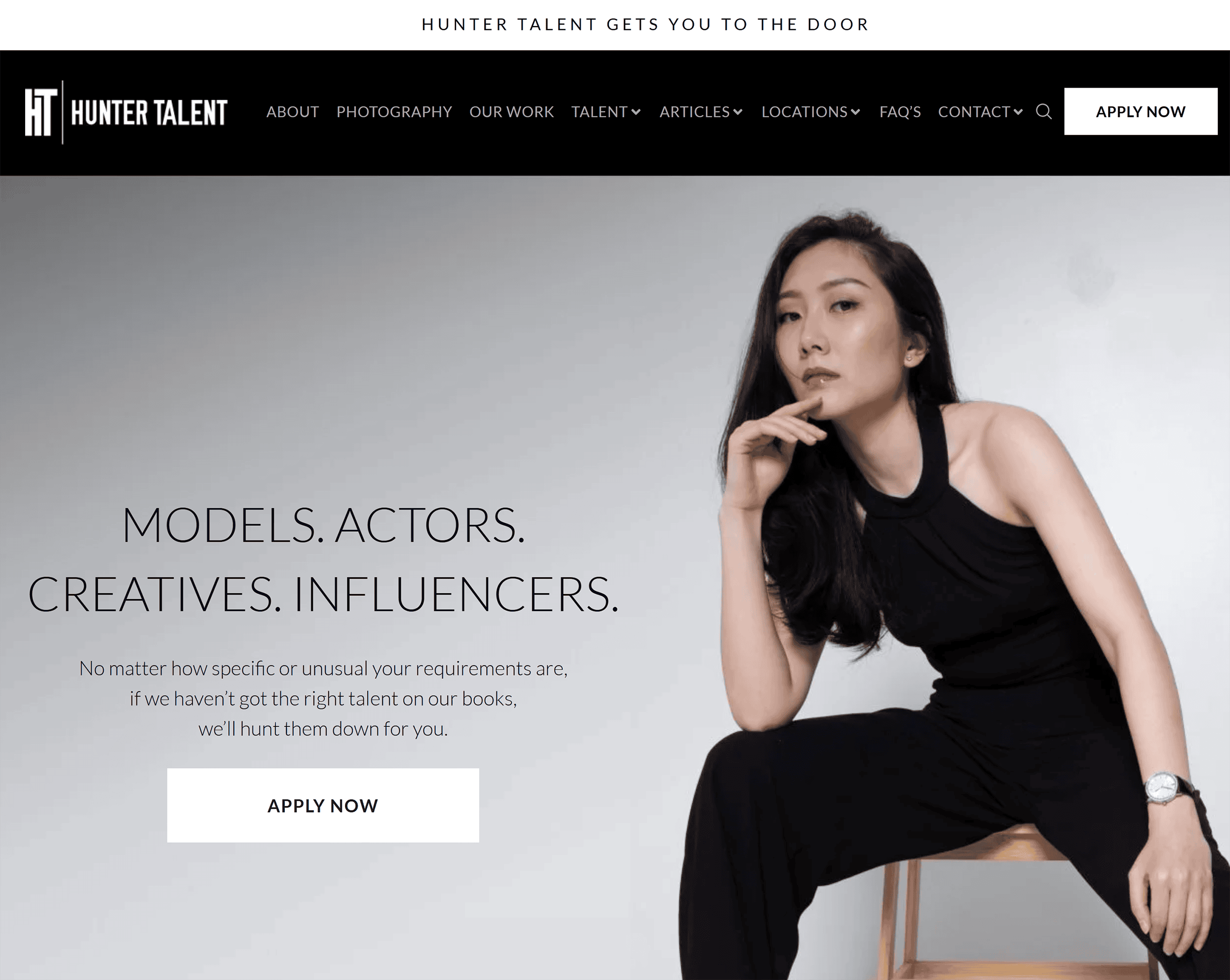 Hunter Talent – Homepage Hunter Talent – Homepage