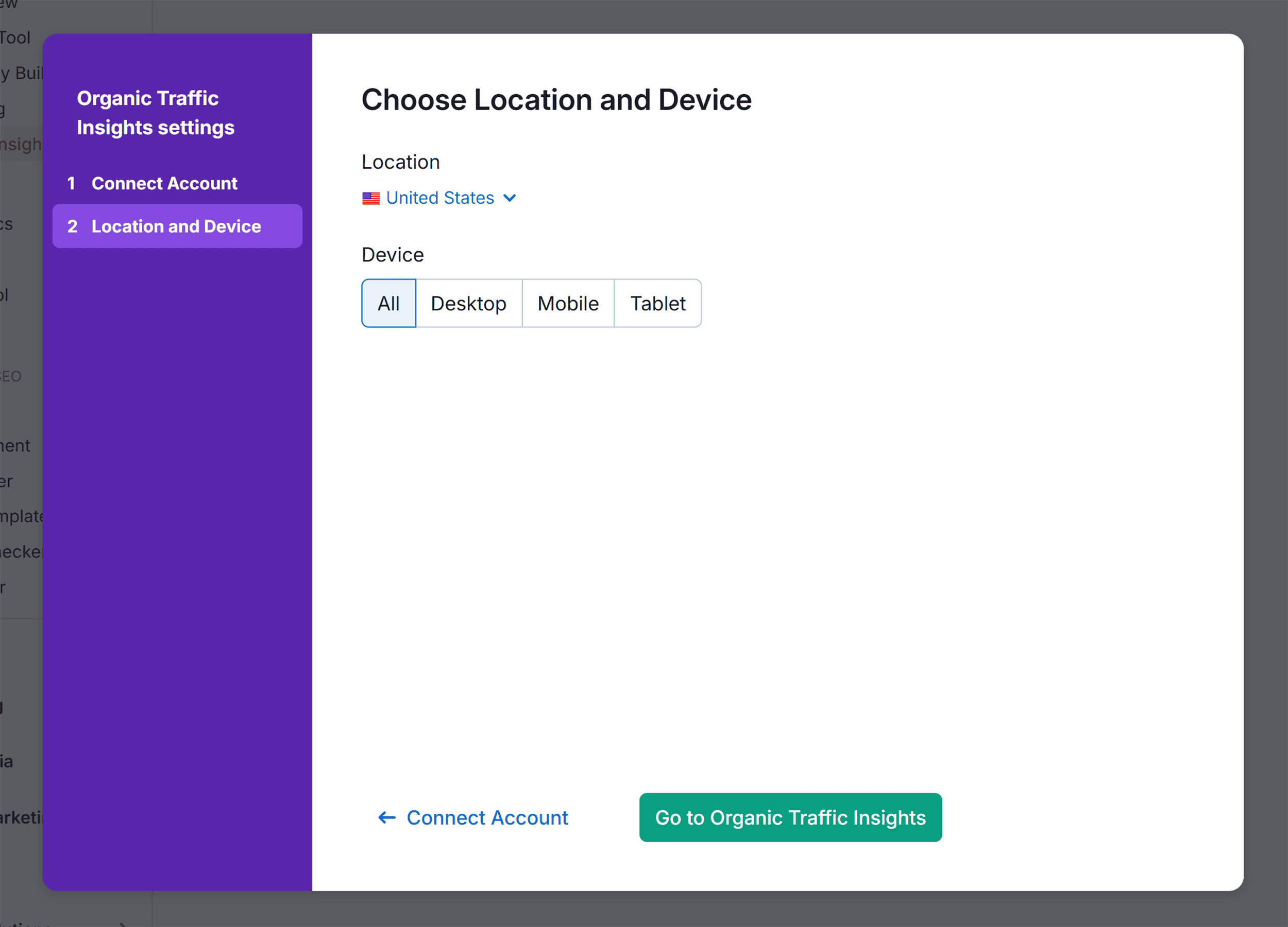 Organic Traffic Insights – Location & Device Organic Traffic Insights – Location & Device