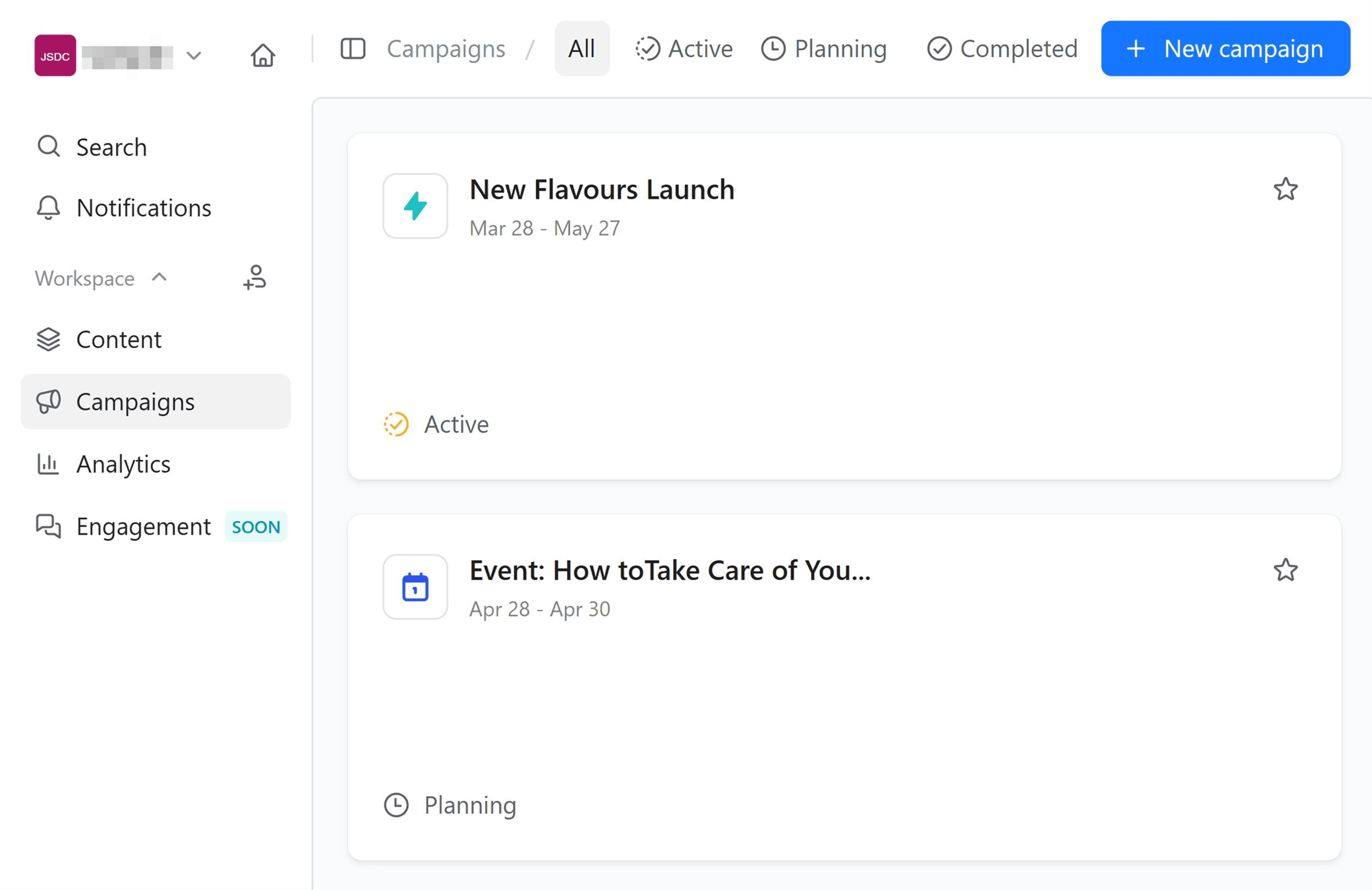 Planable – Campaigns Planable – Campaigns