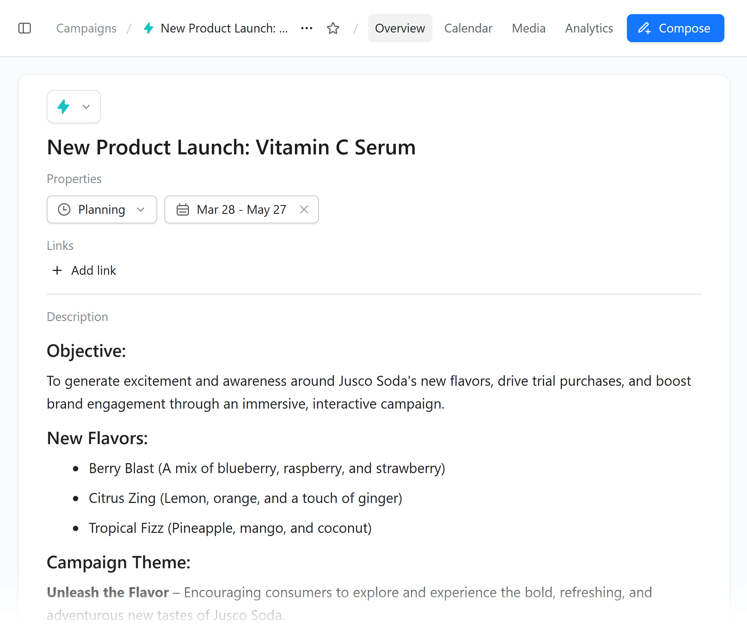 Planable – Header bar Planable – Header bar