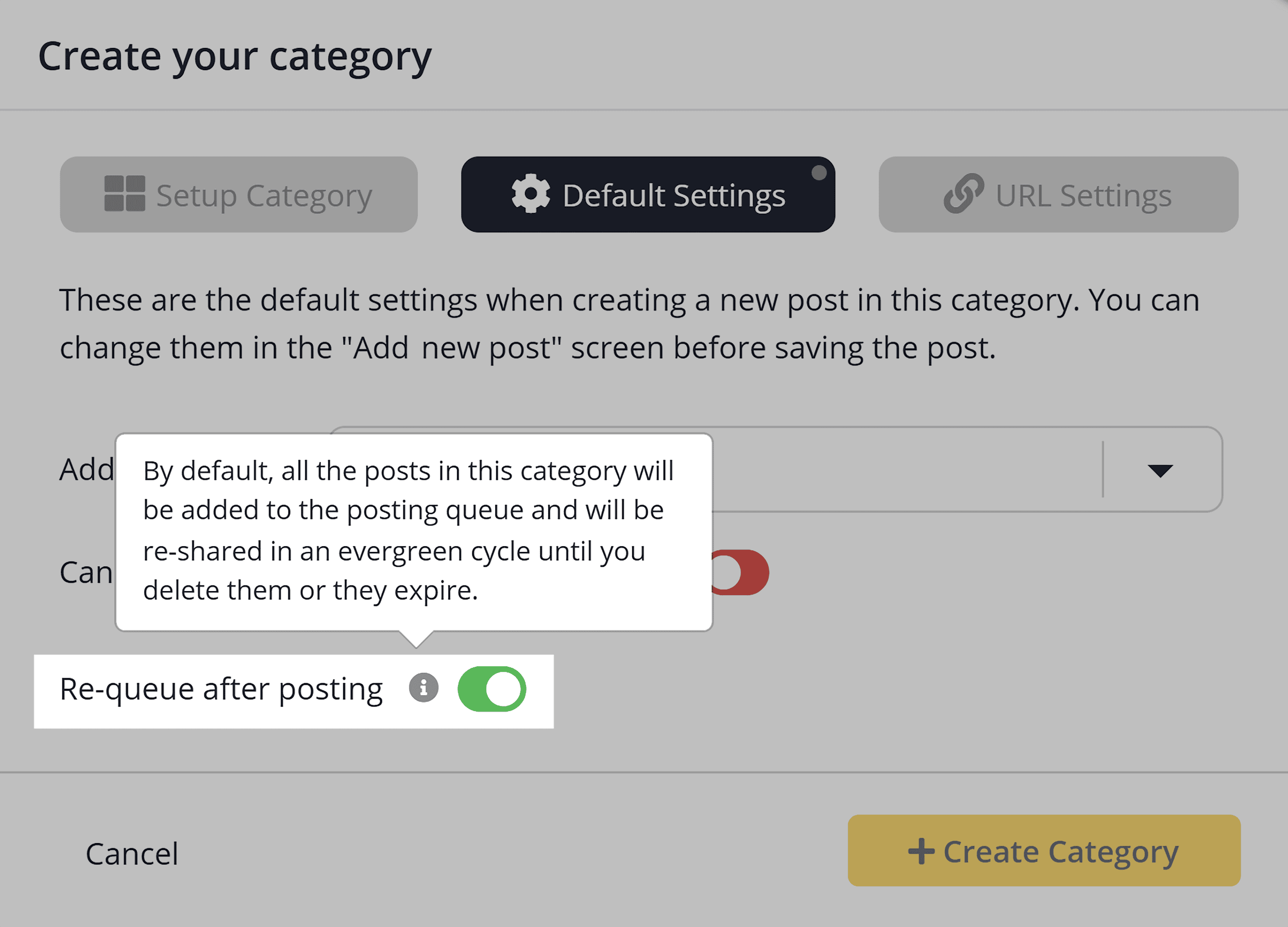 SocialBee – Re-queue after posting SocialBee – Re-queue after posting