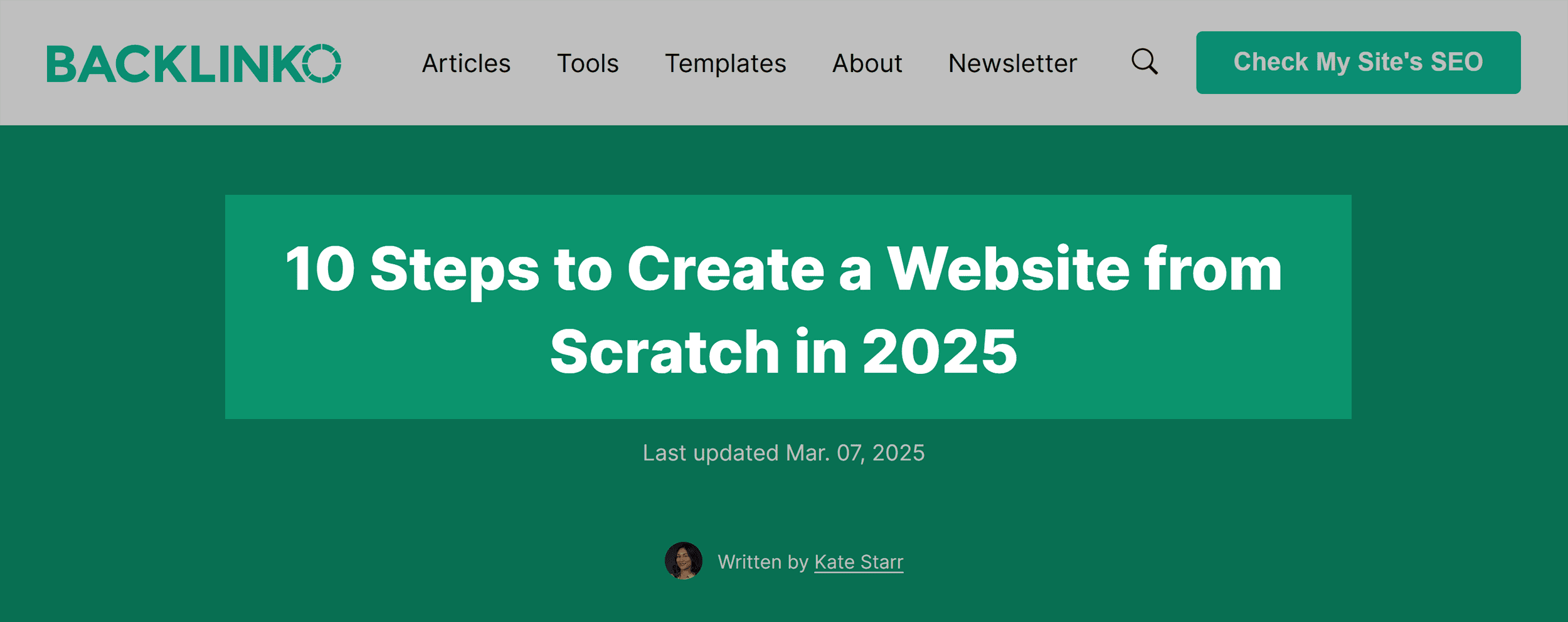 Backlinko – 10 Steps to Create a Website Backlinko – 10 Steps to Create a Website