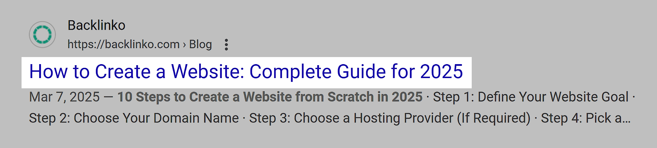Backlinko – How to Create a Website Backlinko – How to Create a Website