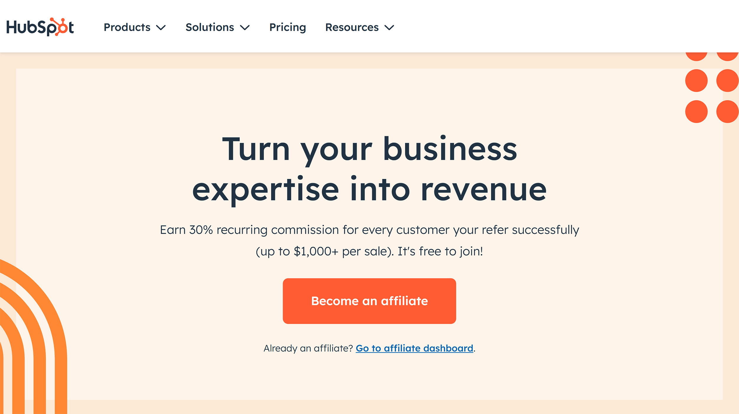HubSpot – Affiliate