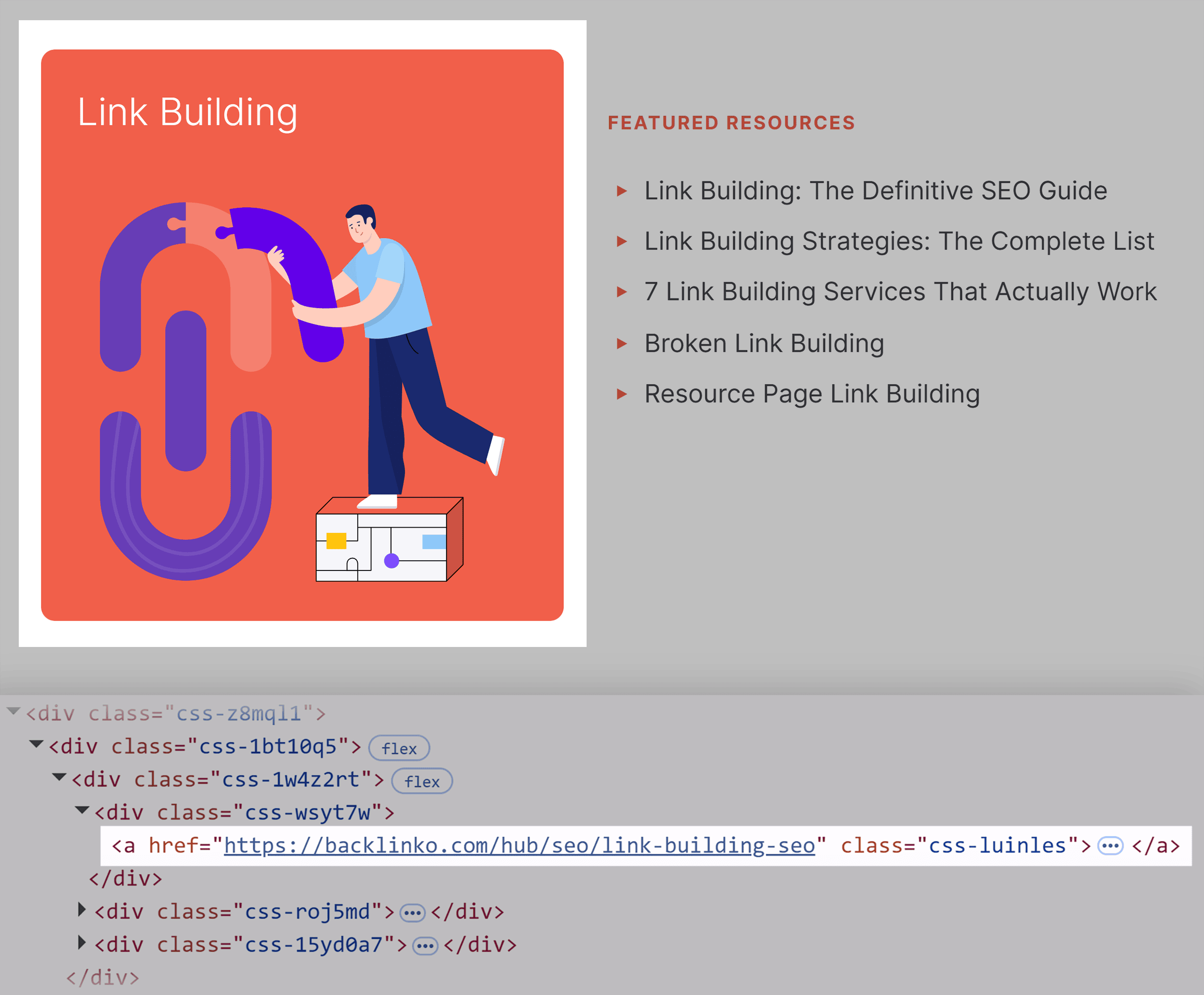 Implemented image links using CSS classes Implemented image links using CSS classes