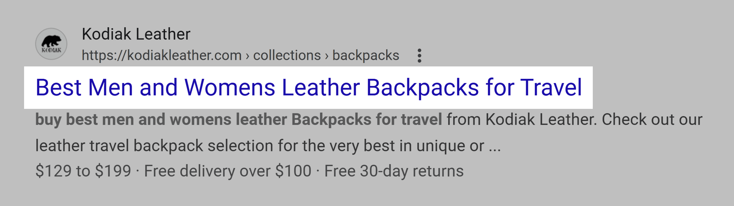 Kodiak Leather – Buy leather backpack Kodiak Leather – Buy leather backpack