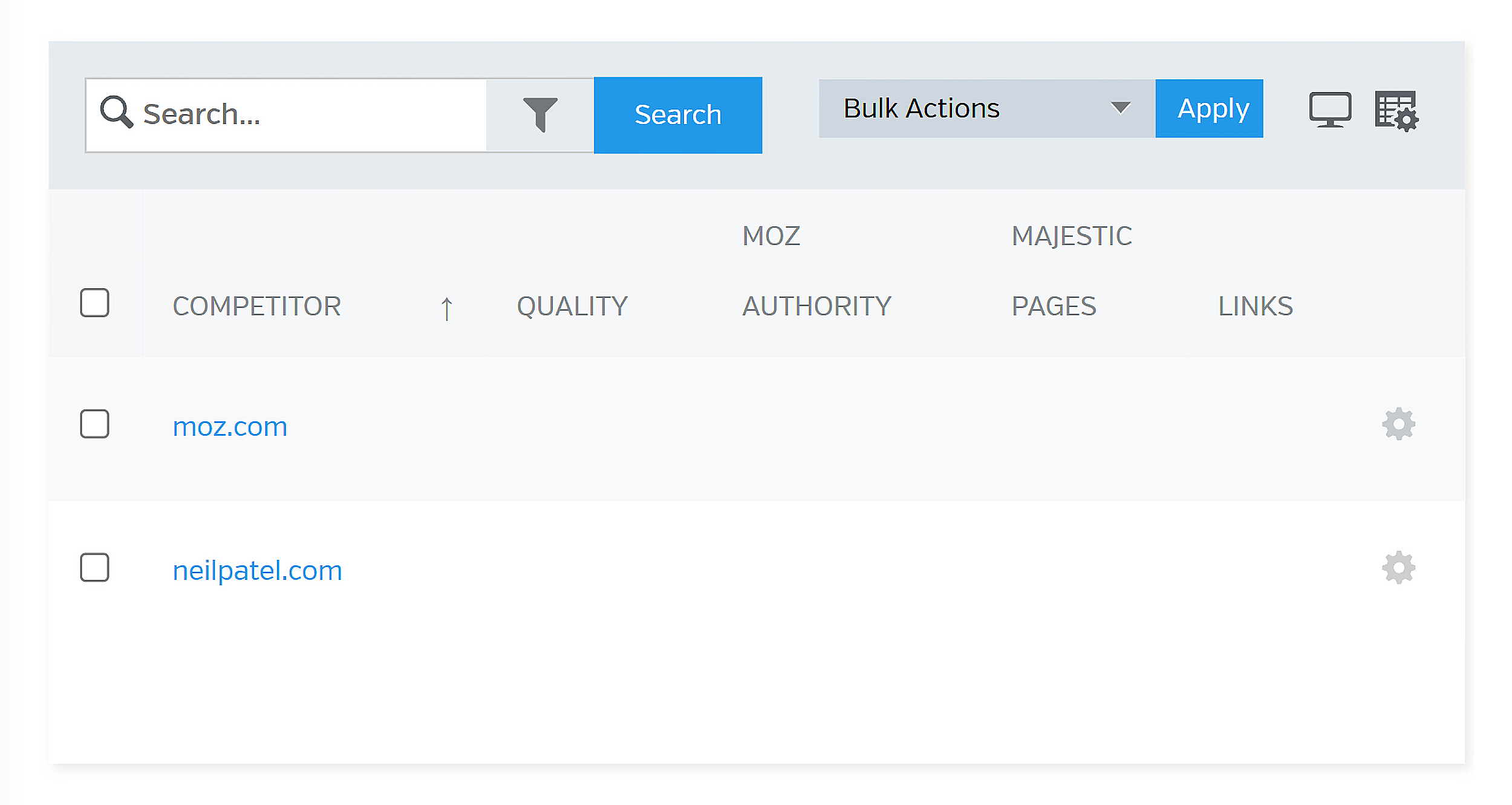 RavenTools – Competitor Manager – Overview RavenTools – Competitor Manager – Overview