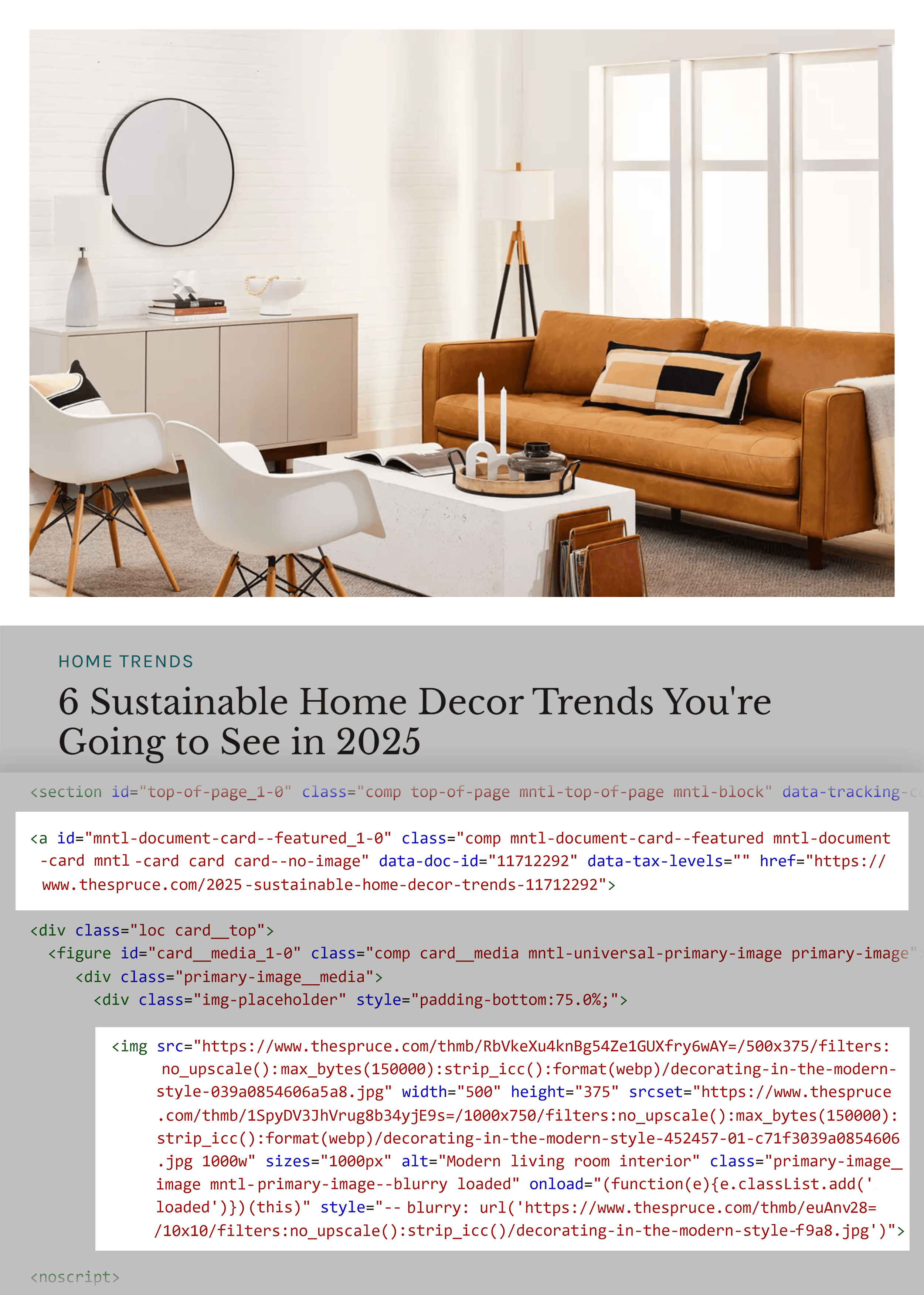 The Spruce – Clickable image on the homepage The Spruce – Clickable image on the homepage