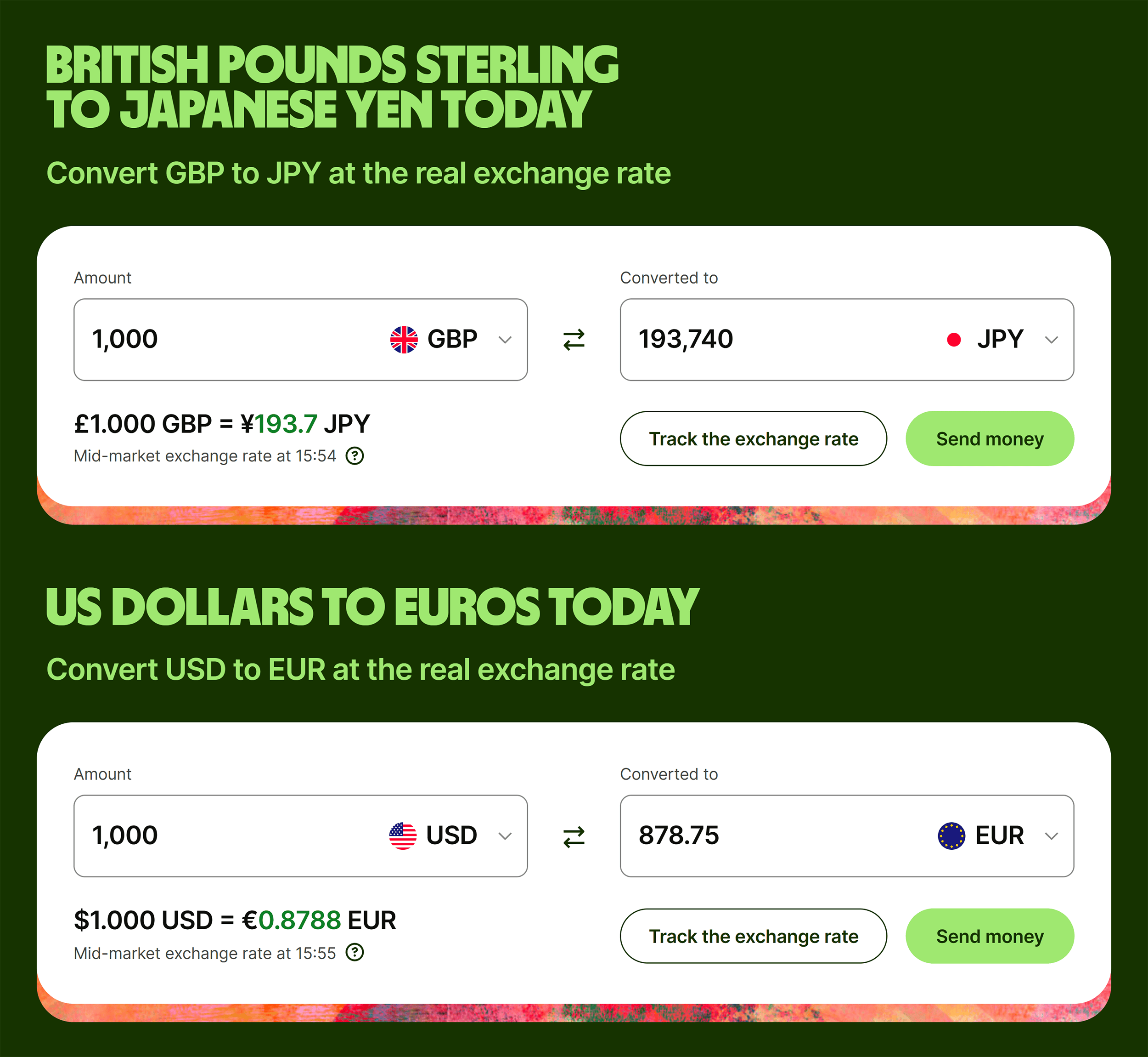 Wise – Currency converter – Different currencies Wise – Currency converter – Different currencies