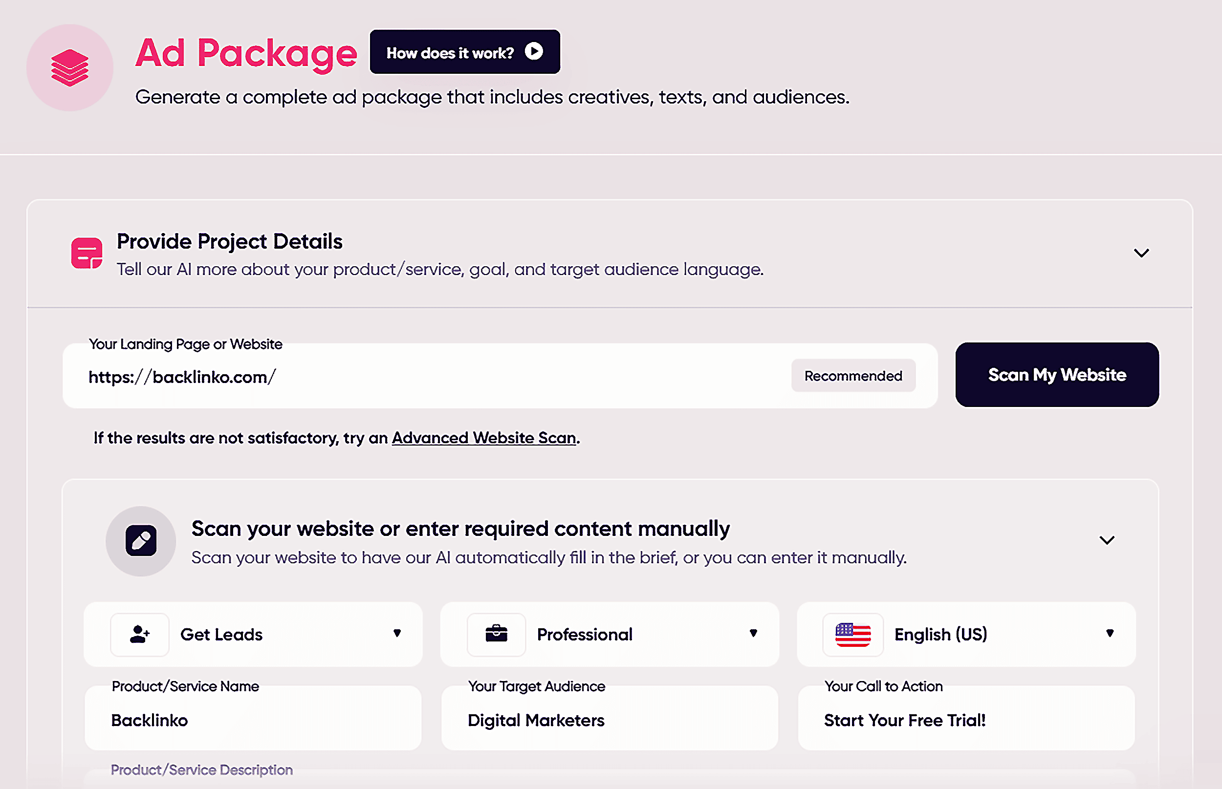 AdCreative – Ad Package AdCreative – Ad Package