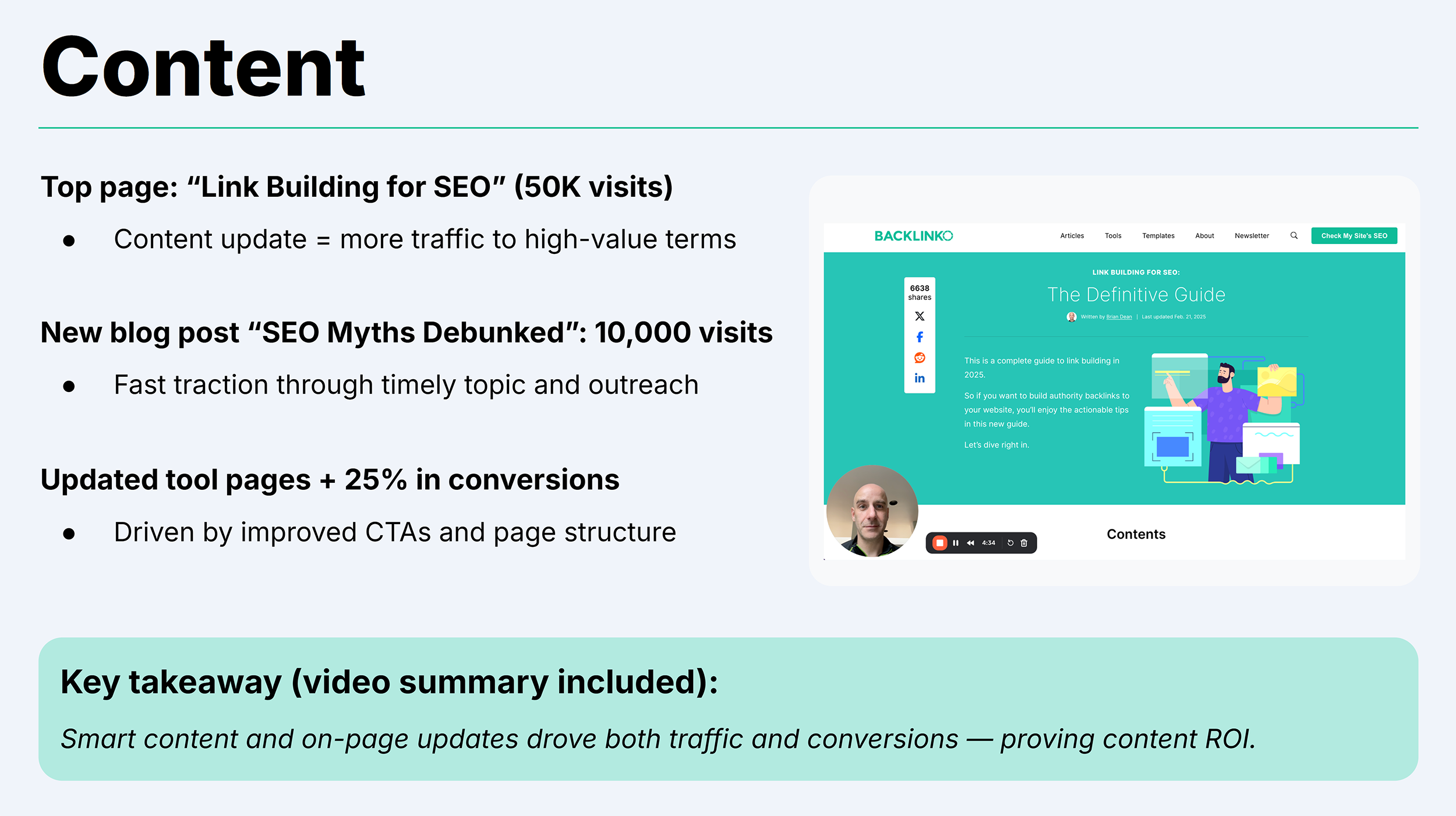 Backlinko – SEO Report Template – Content Backlinko – SEO Report Template – Content