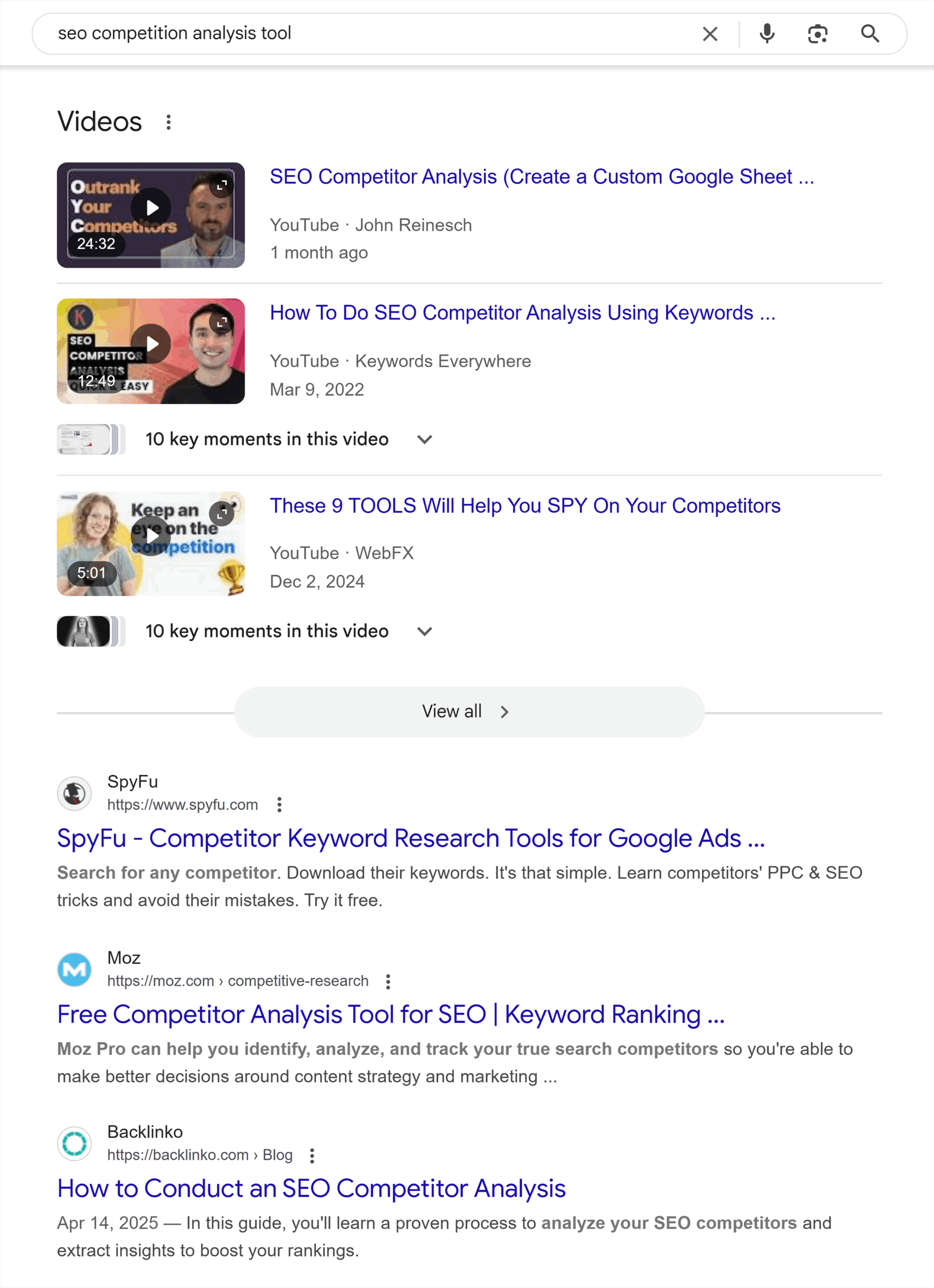 Google SERP – SEO competition analysis tool Google SERP – SEO competition analysis tool
