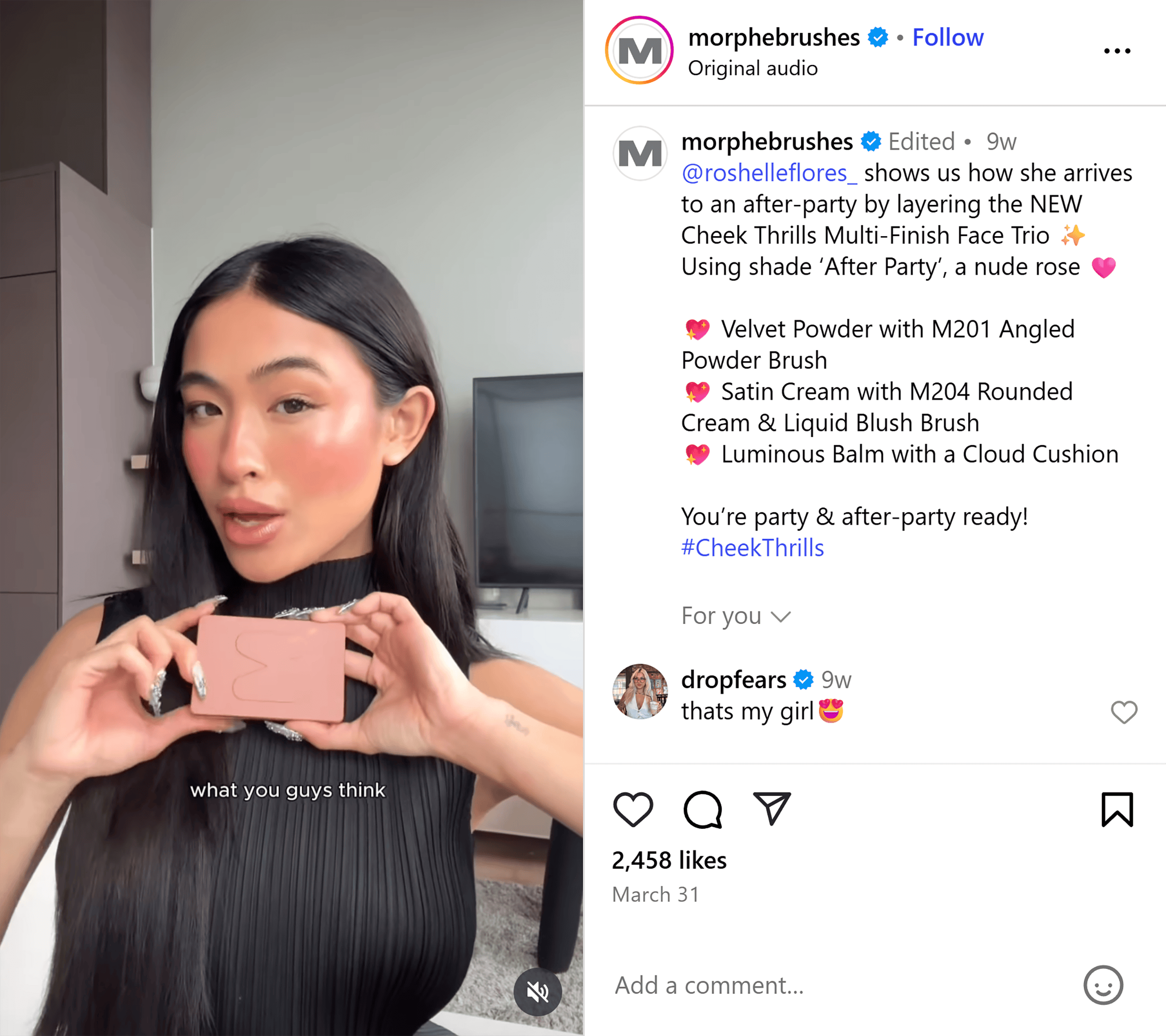 Instagram – Morphe Brushes – Influencer collab Instagram – Morphe Brushes – Influencer collab
