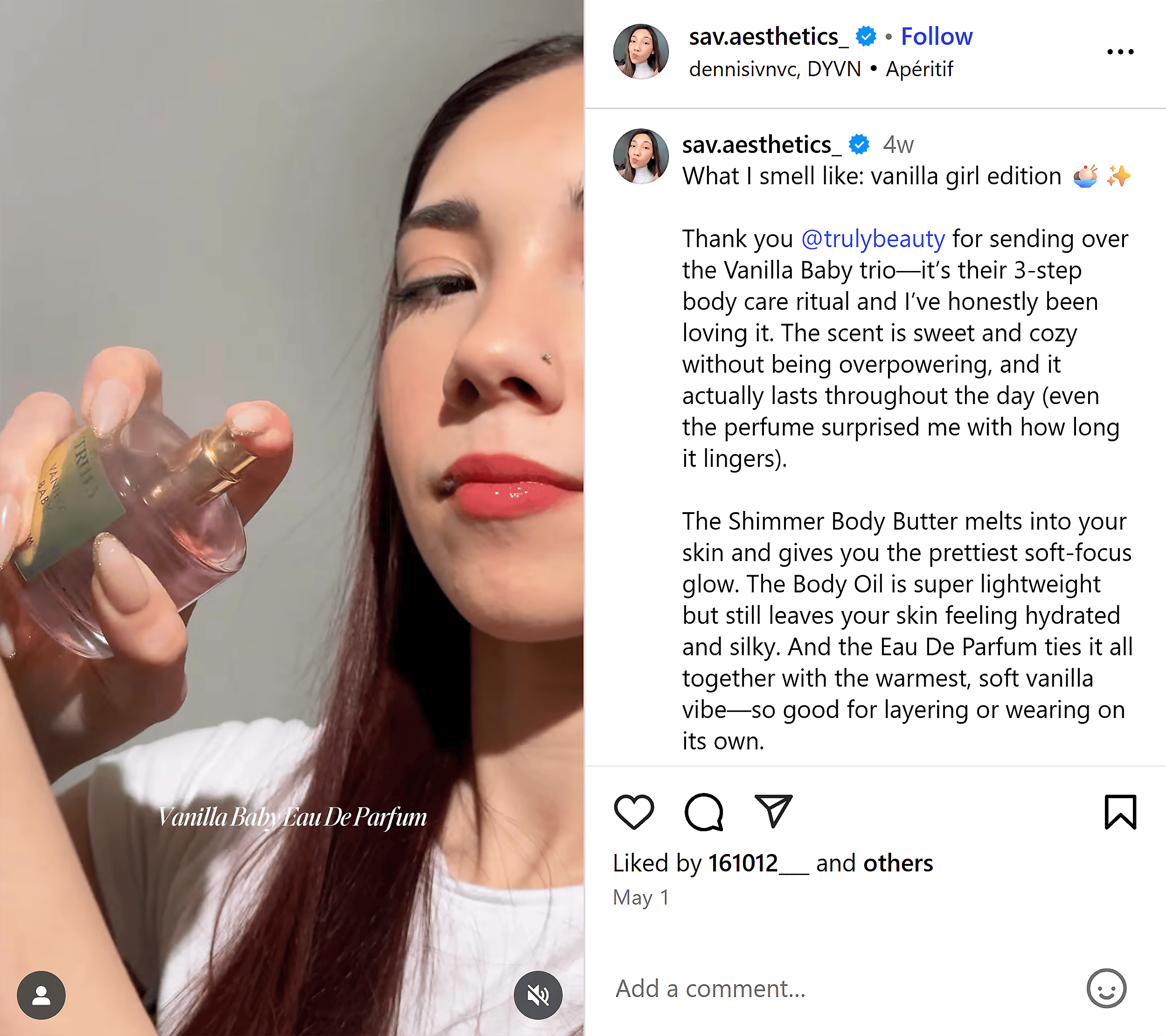 Instagram – Truly Beauty – Influencers Instagram – Truly Beauty – Influencers
