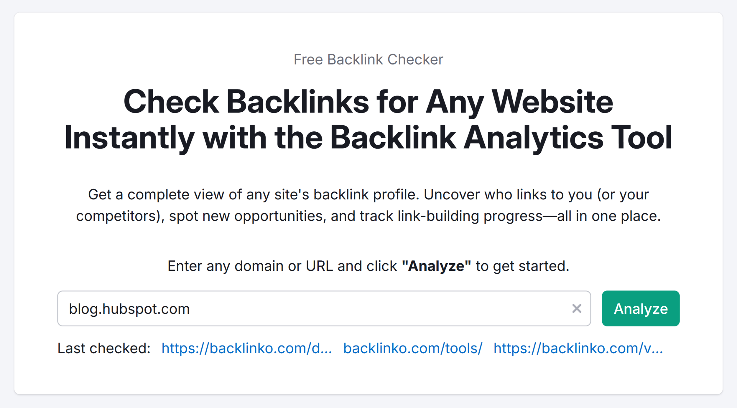 Semrush – Free Backlink Checker – Bloghubspot – Analyze Semrush – Free Backlink Checker – Bloghubspot – Analyze