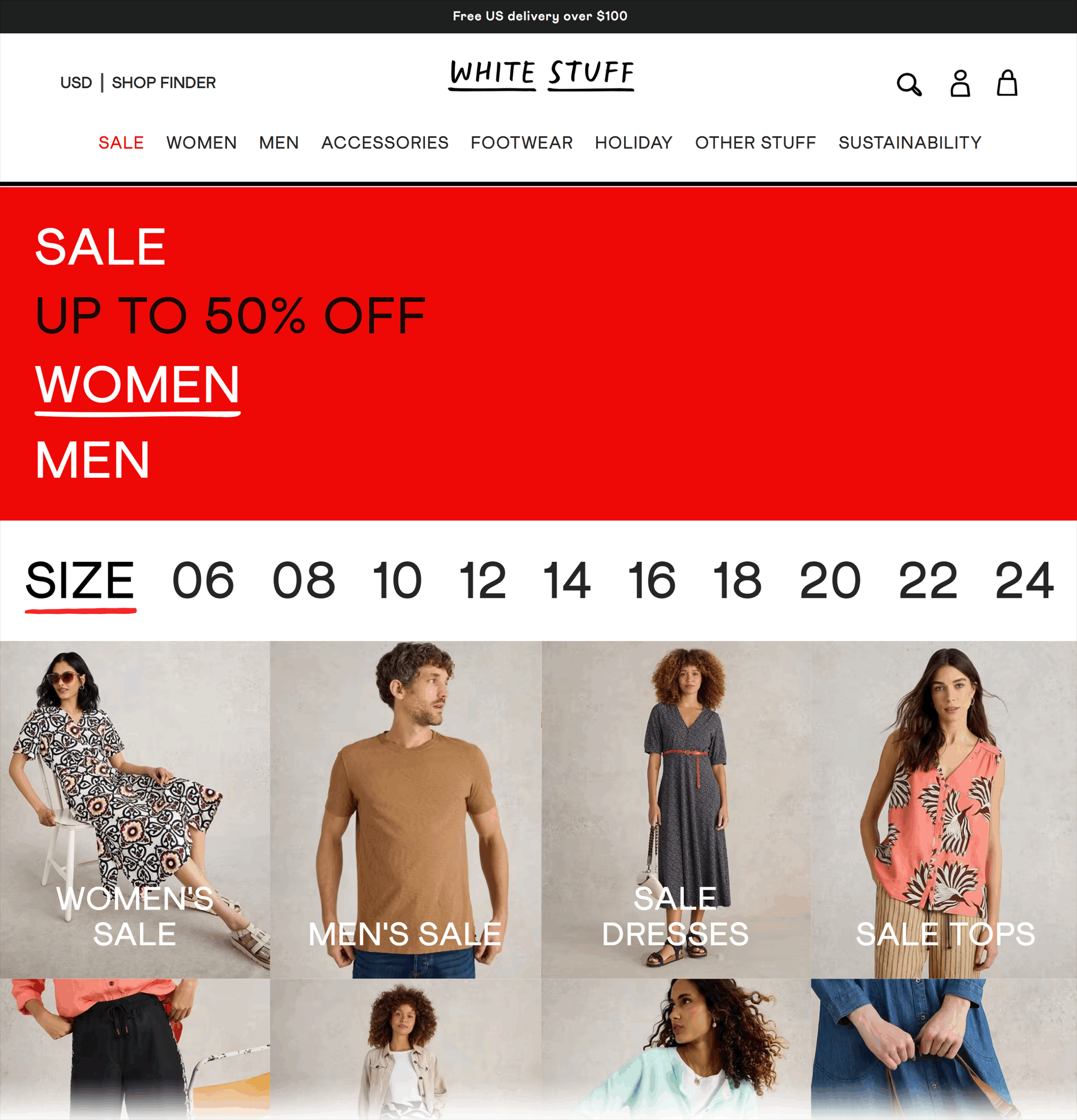 White Stuff – Homepage White Stuff – Homepage