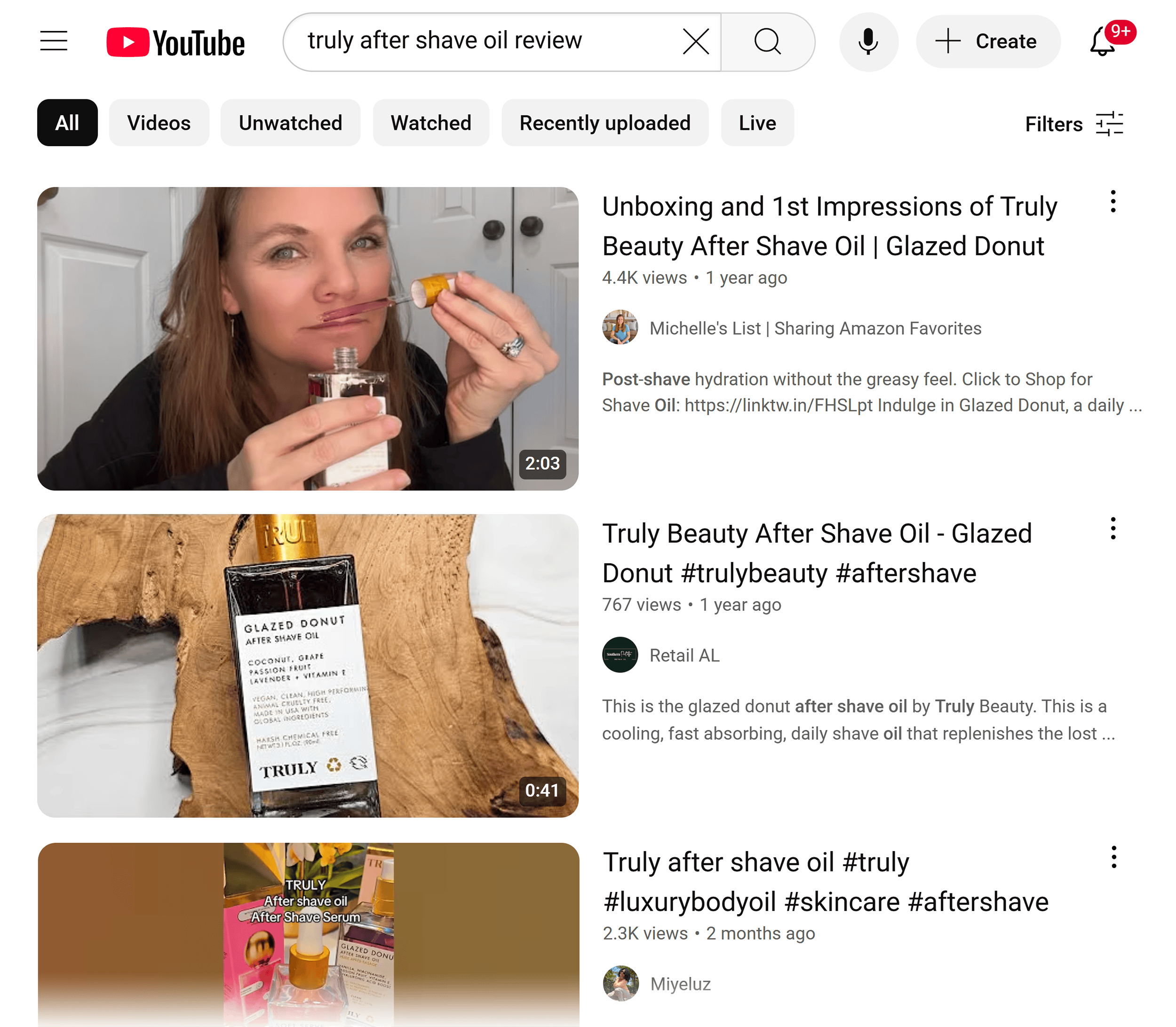 YouTube – Search – Truly after shave oil review YouTube – Search – Truly after shave oil review