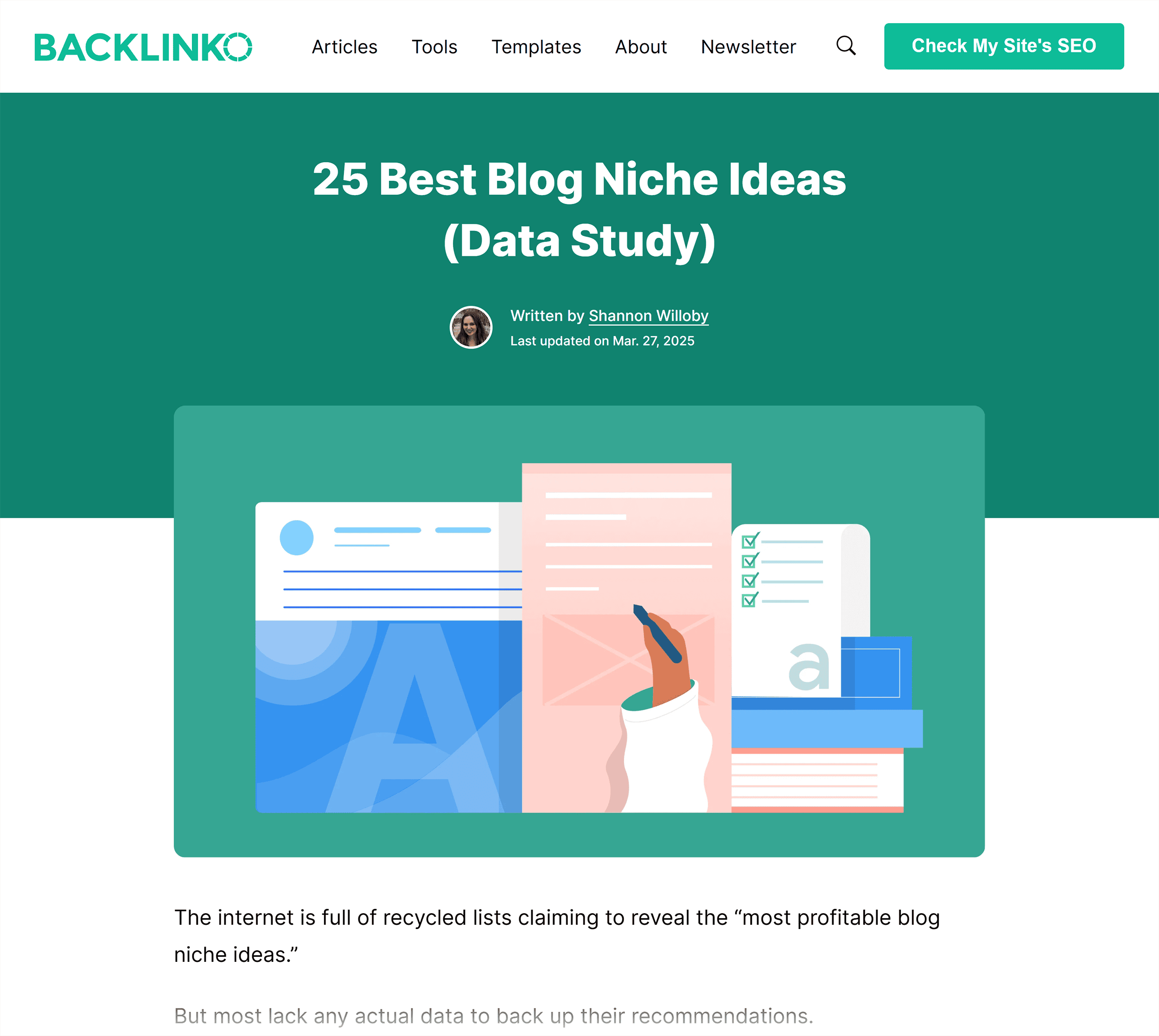 Backlinko – Blog Niche Ideas Backlinko – Blog Niche Ideas