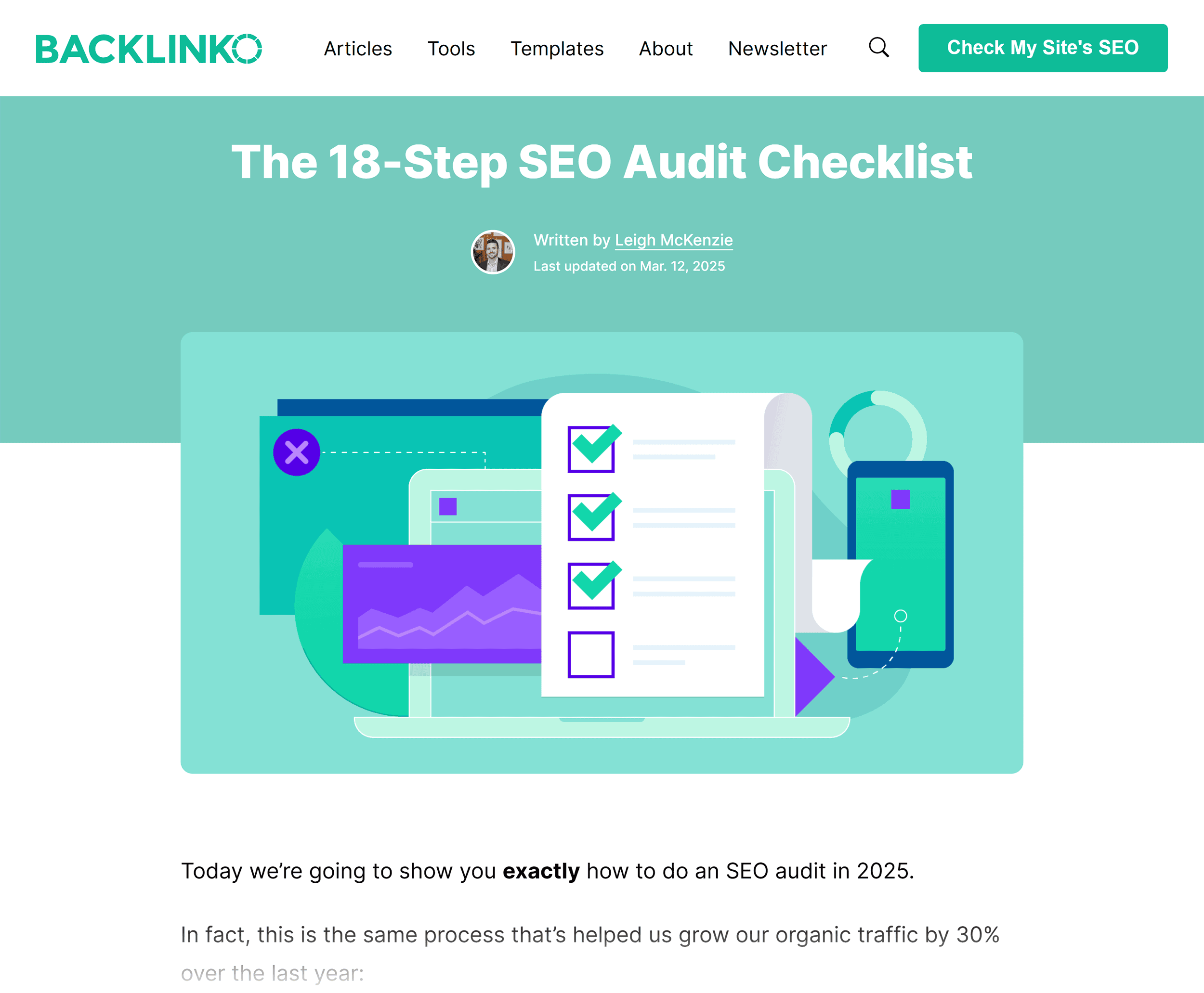 Backlinko – SEO Site Audit Backlinko – SEO Site Audit