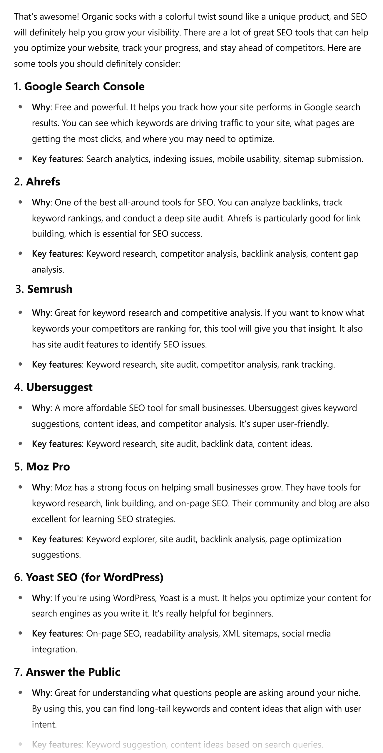 ChatGPT – Question about topic ChatGPT – Question about topic