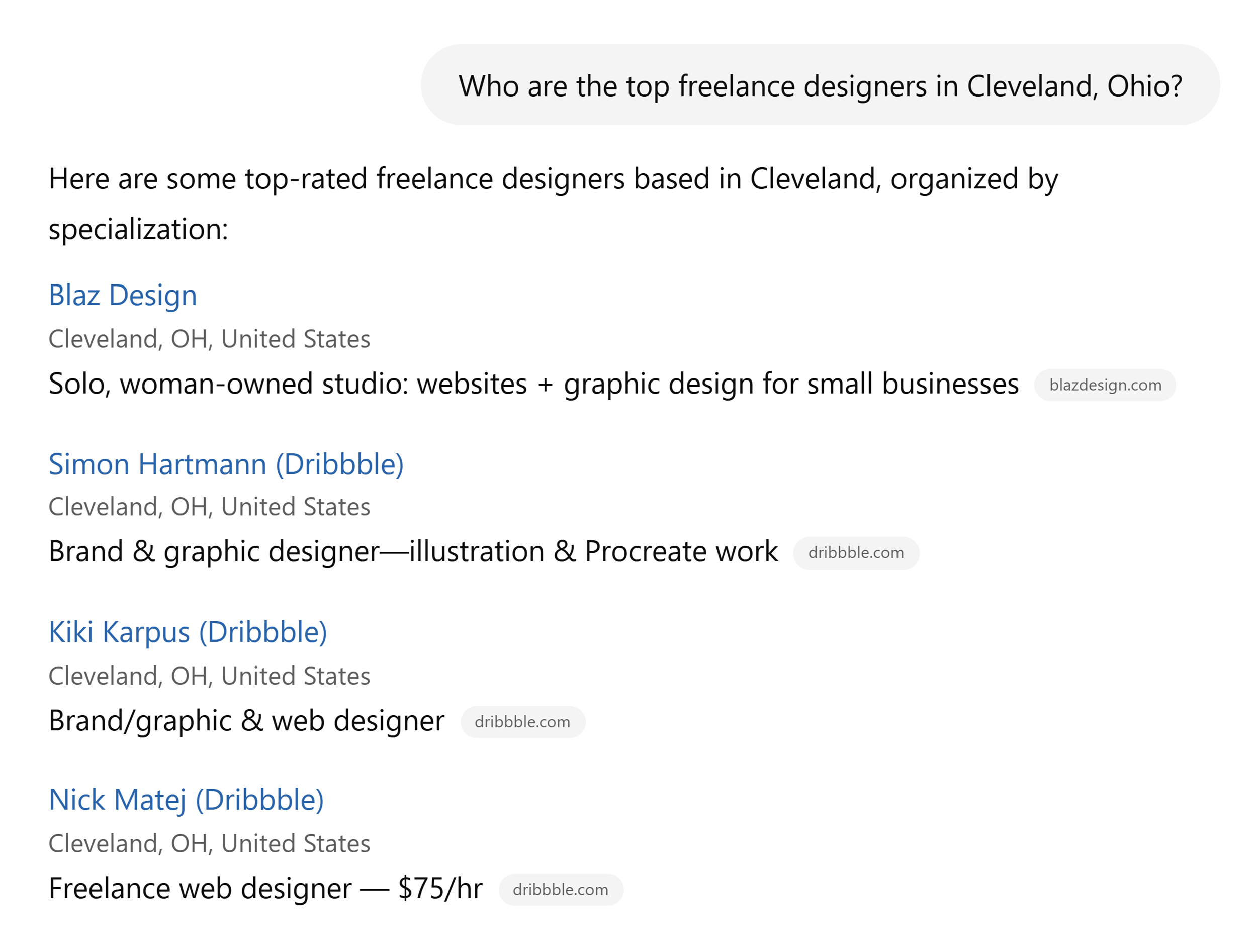 ChatGPT – Top freelance graphic designers Cleveland ChatGPT – Top freelance graphic designers Cleveland