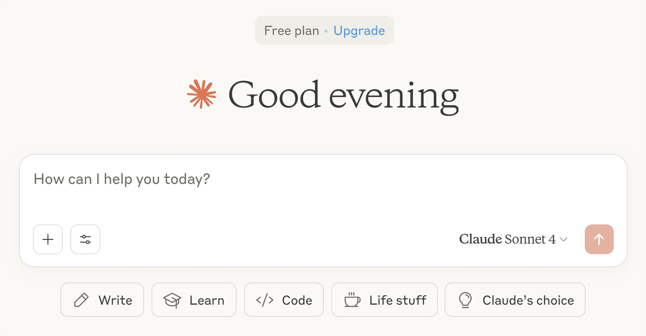 Claude – Homepage