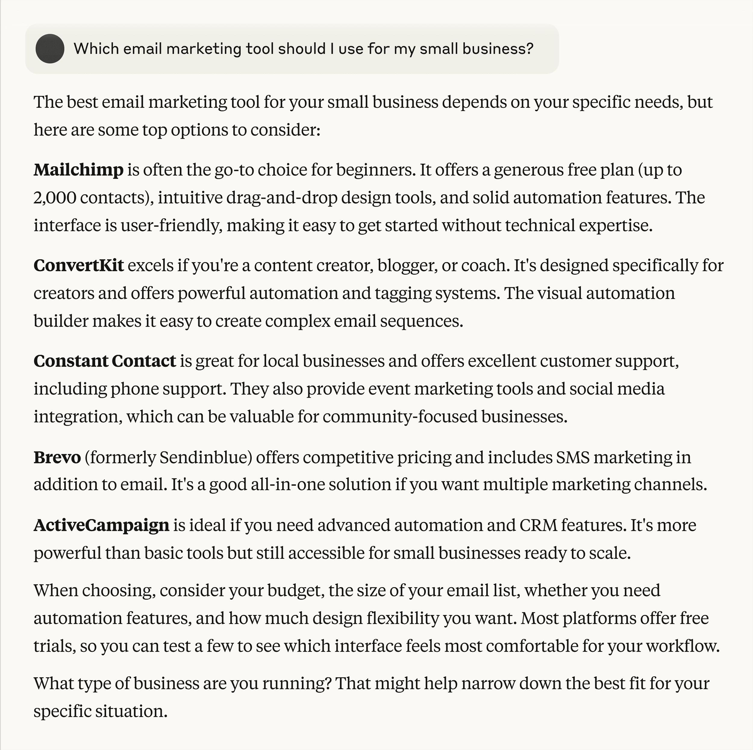 Claude – Marketing tool for small business Claude – Marketing tool for small business