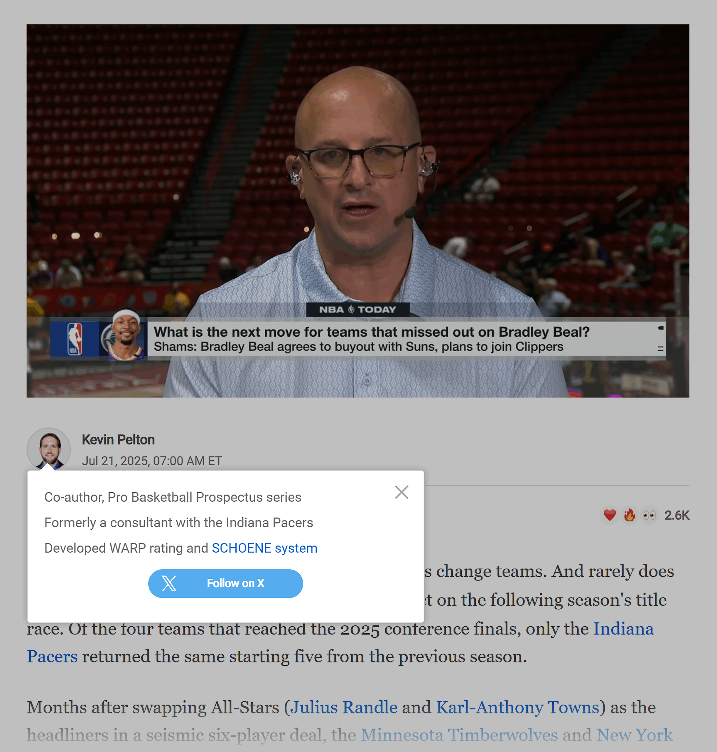 ESPN – Author credentials ESPN – Author credentials