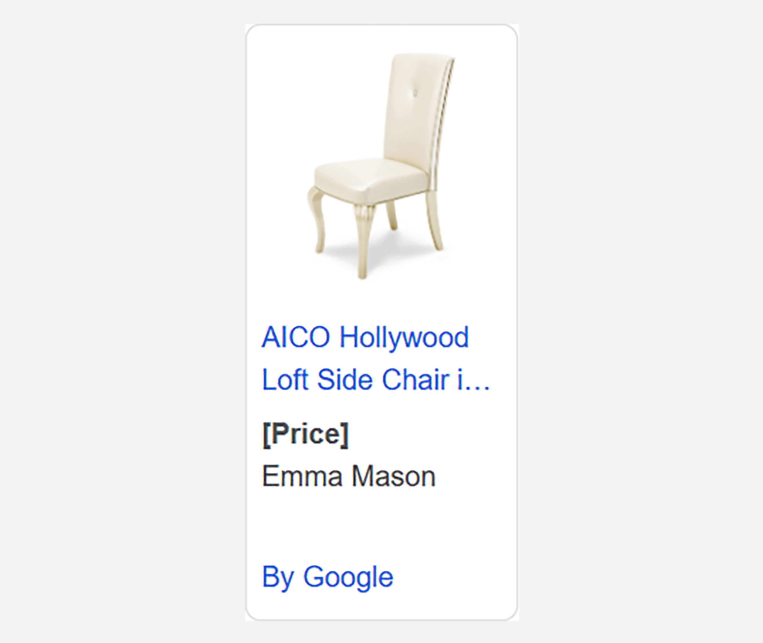 Google Ads – Loft chairs