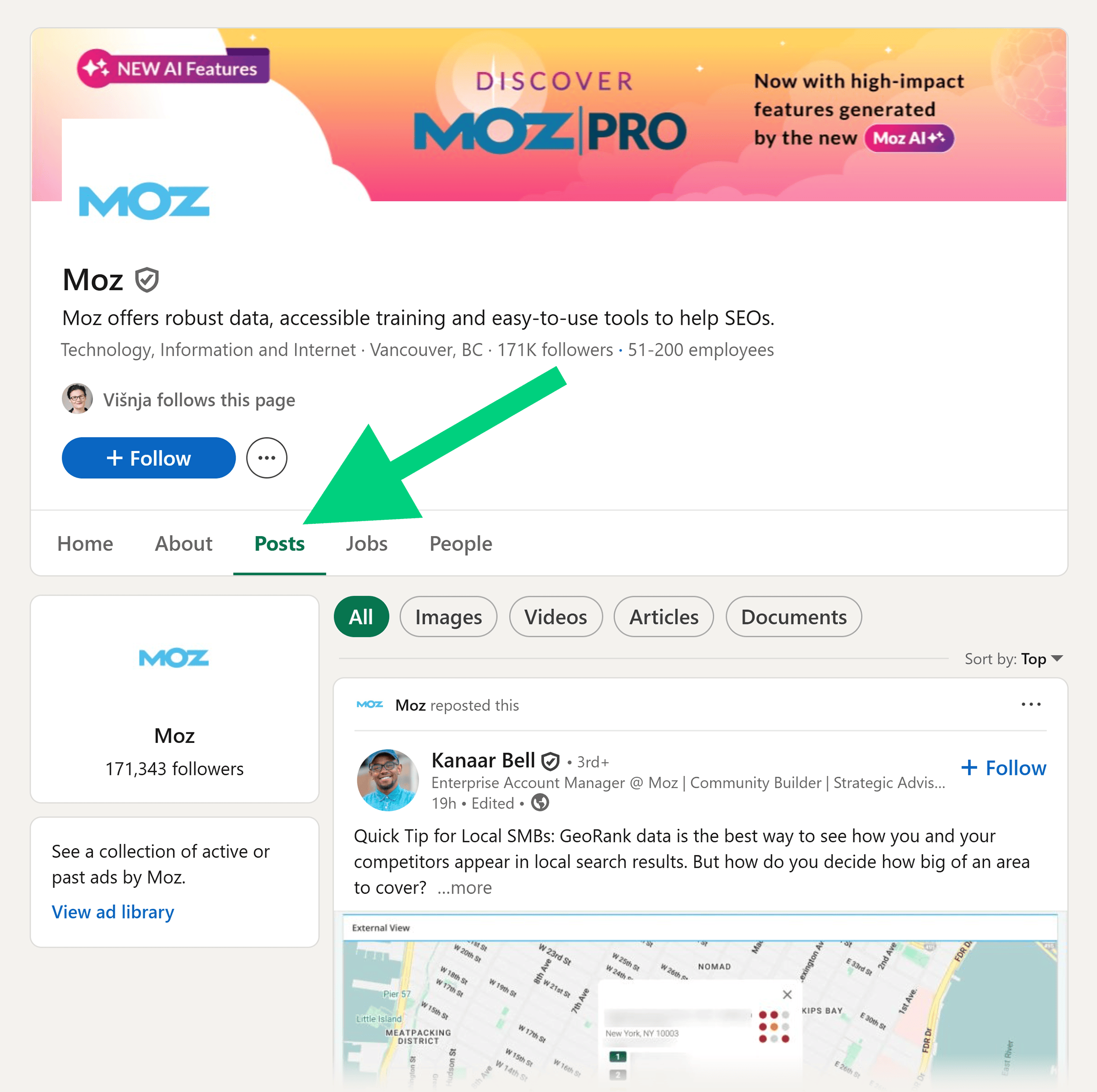 LinkedIn – Moz – Posts LinkedIn – Moz – Posts