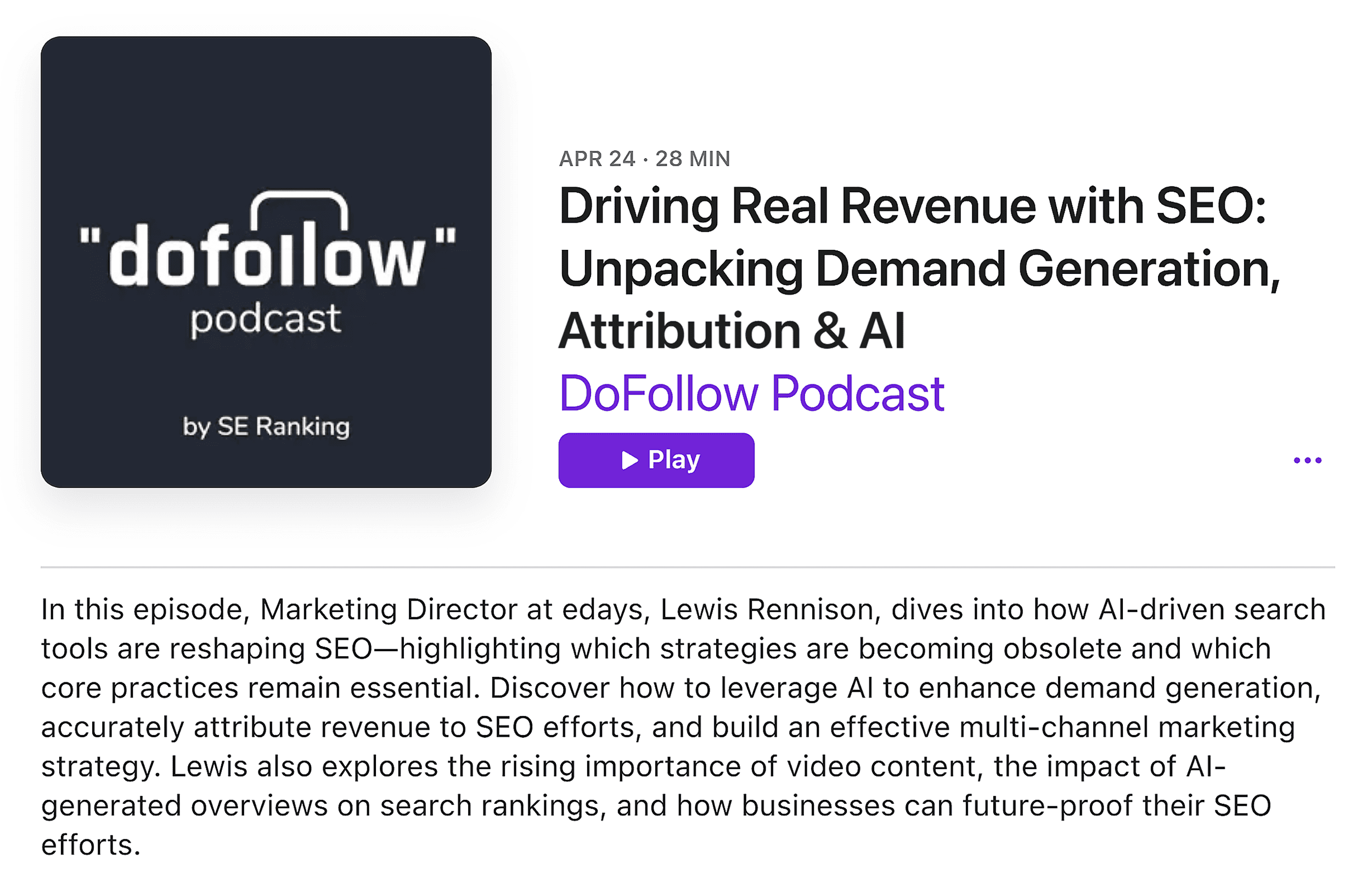 SE Ranking – DoFollow Podcast – Killer topics SE Ranking – DoFollow Podcast – Killer topics