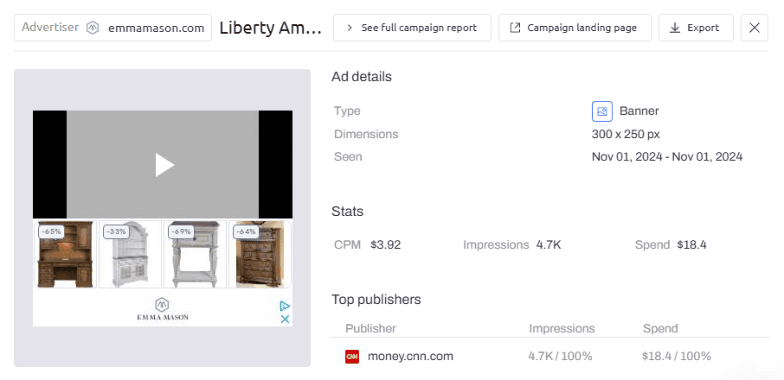 Semrush – AdClarity – Advertising Intelligence – EmmaMason