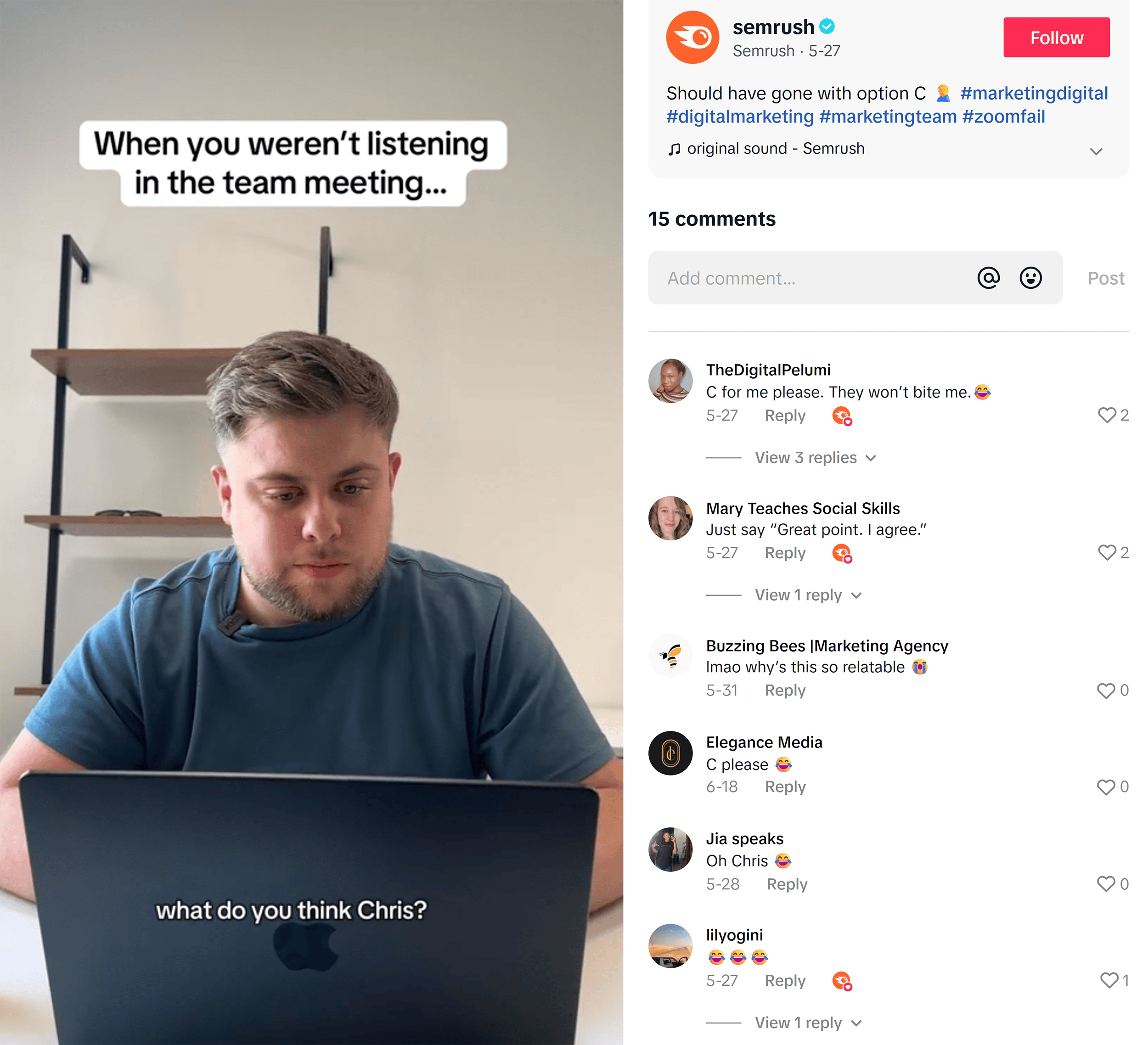 TikTok – Semrush short videos TikTok – Semrush short videos