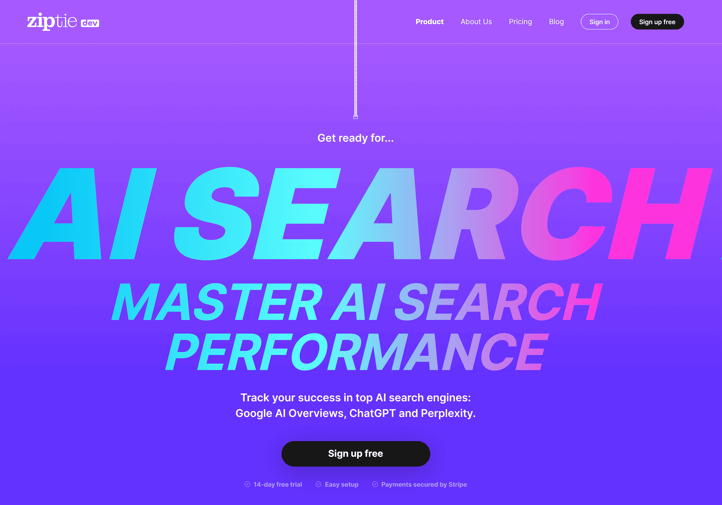 ZipTie – Homepage