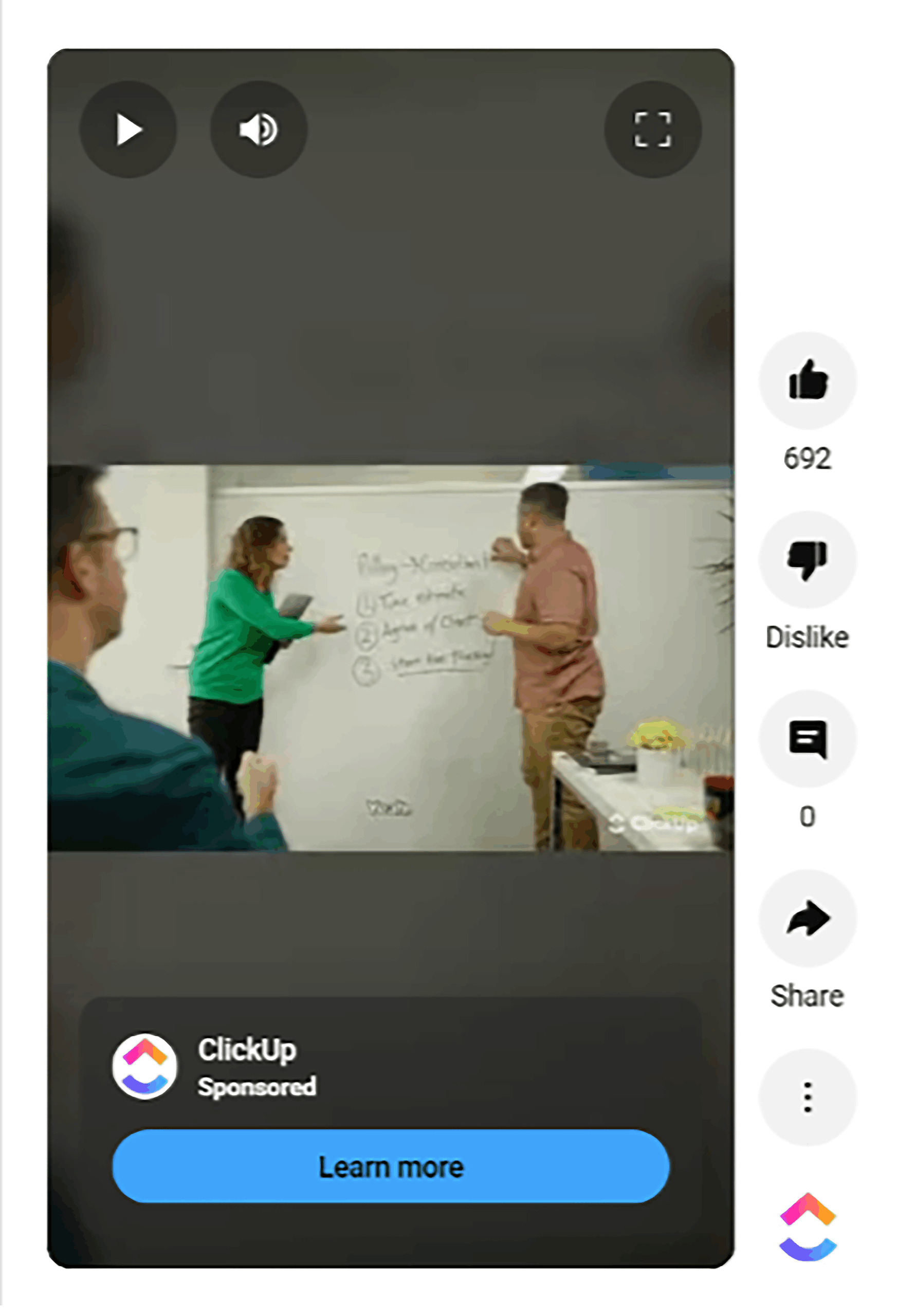 ClickUp – Ad on YouTube ClickUp – Ad on YouTube