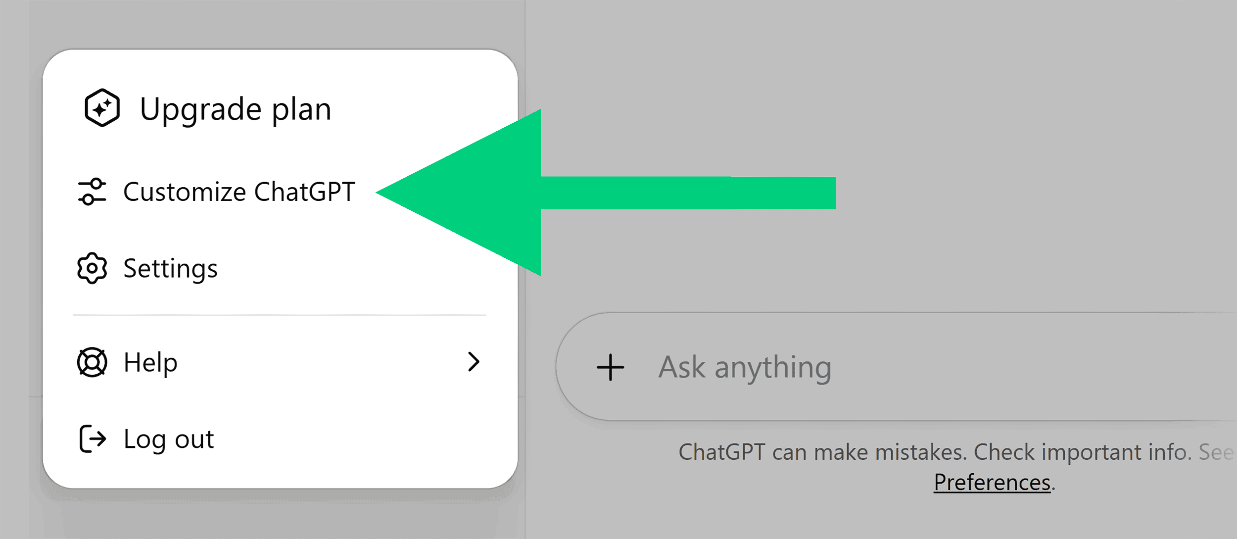 ChatGPT – Customize ChatGPT ChatGPT – Customize ChatGPT