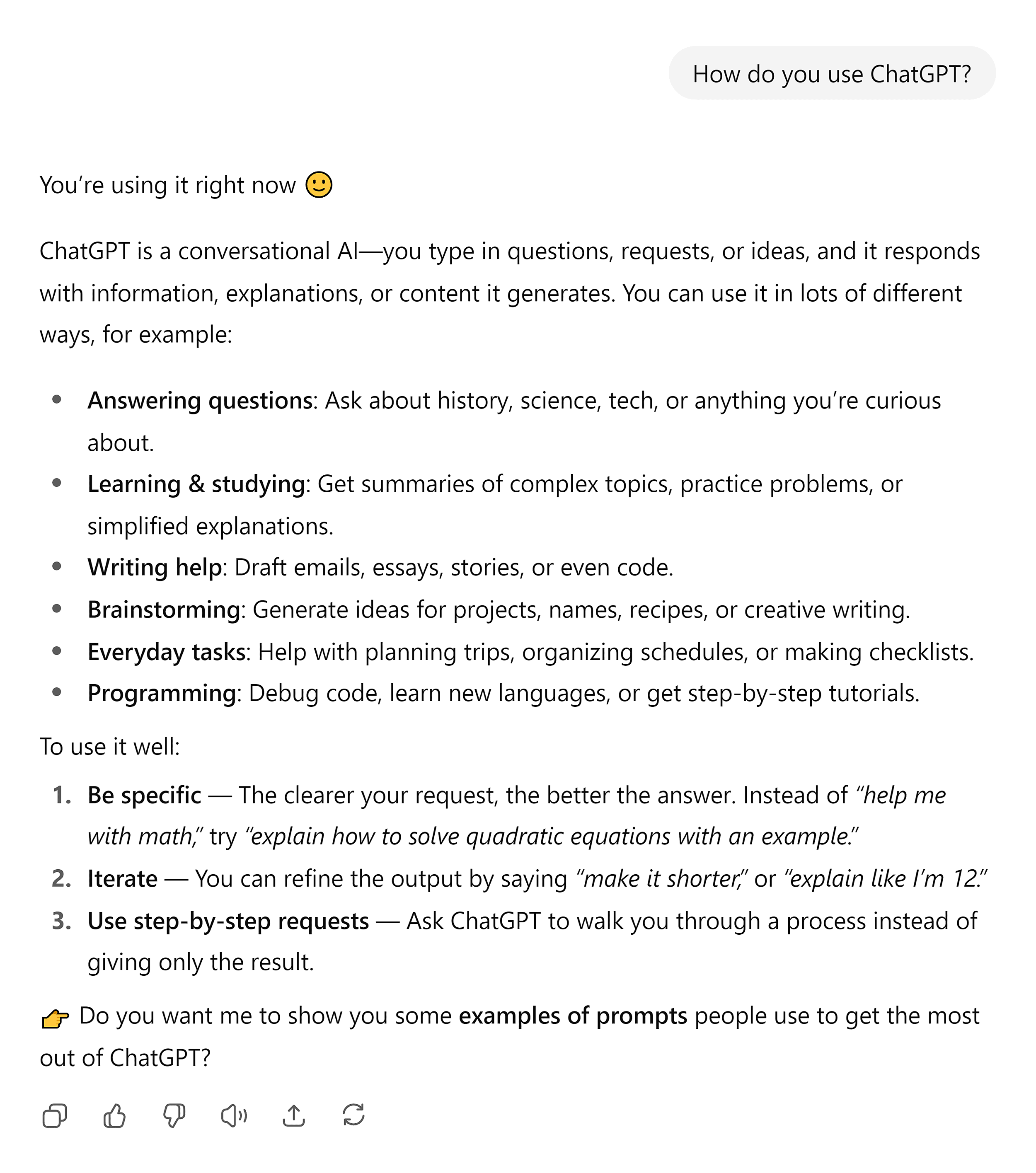 ChatGPT – How to use ChatGPT ChatGPT – How to use ChatGPT