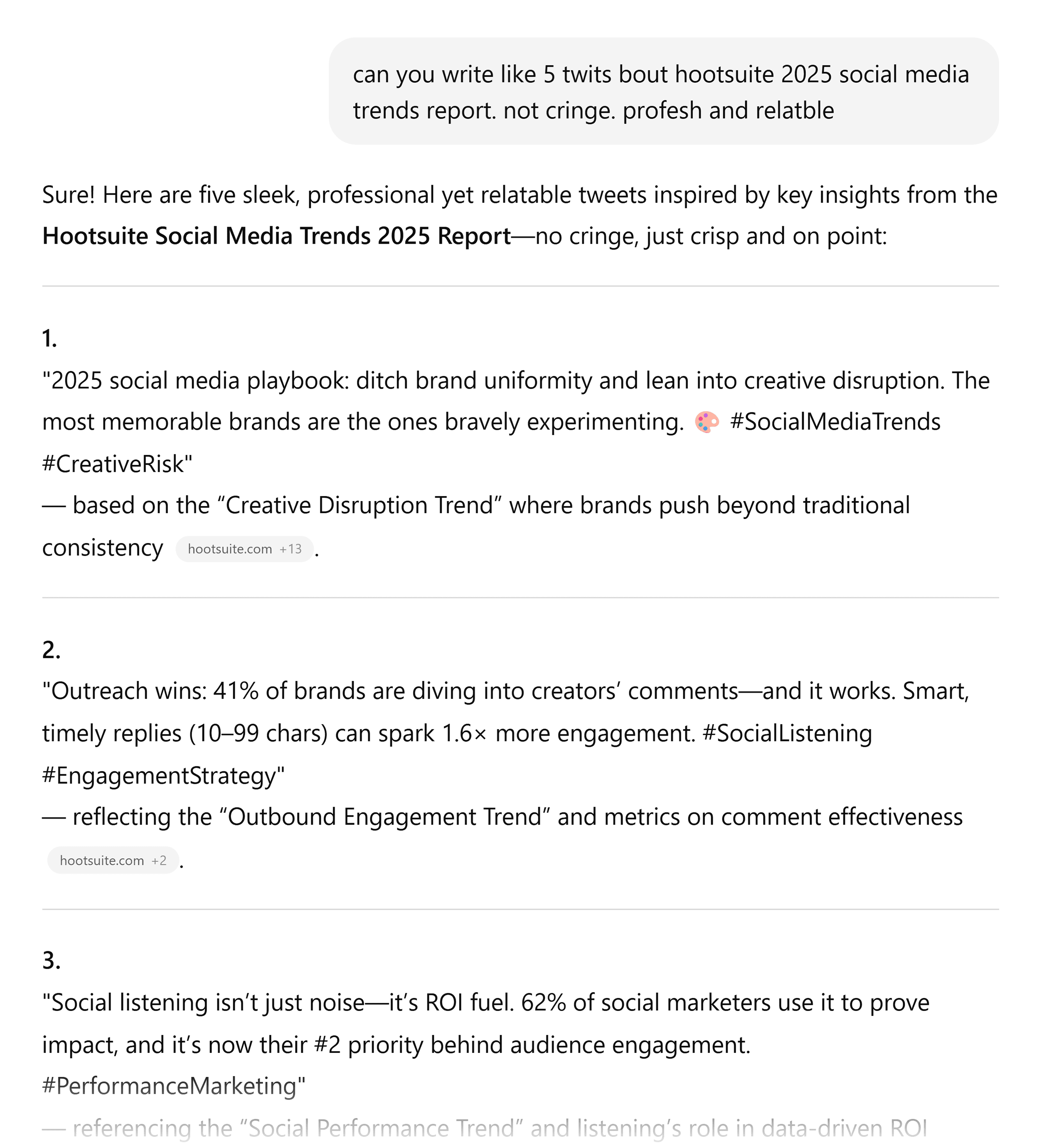ChatGPT – Typo-riddled prompt ChatGPT – Typo-riddled prompt
