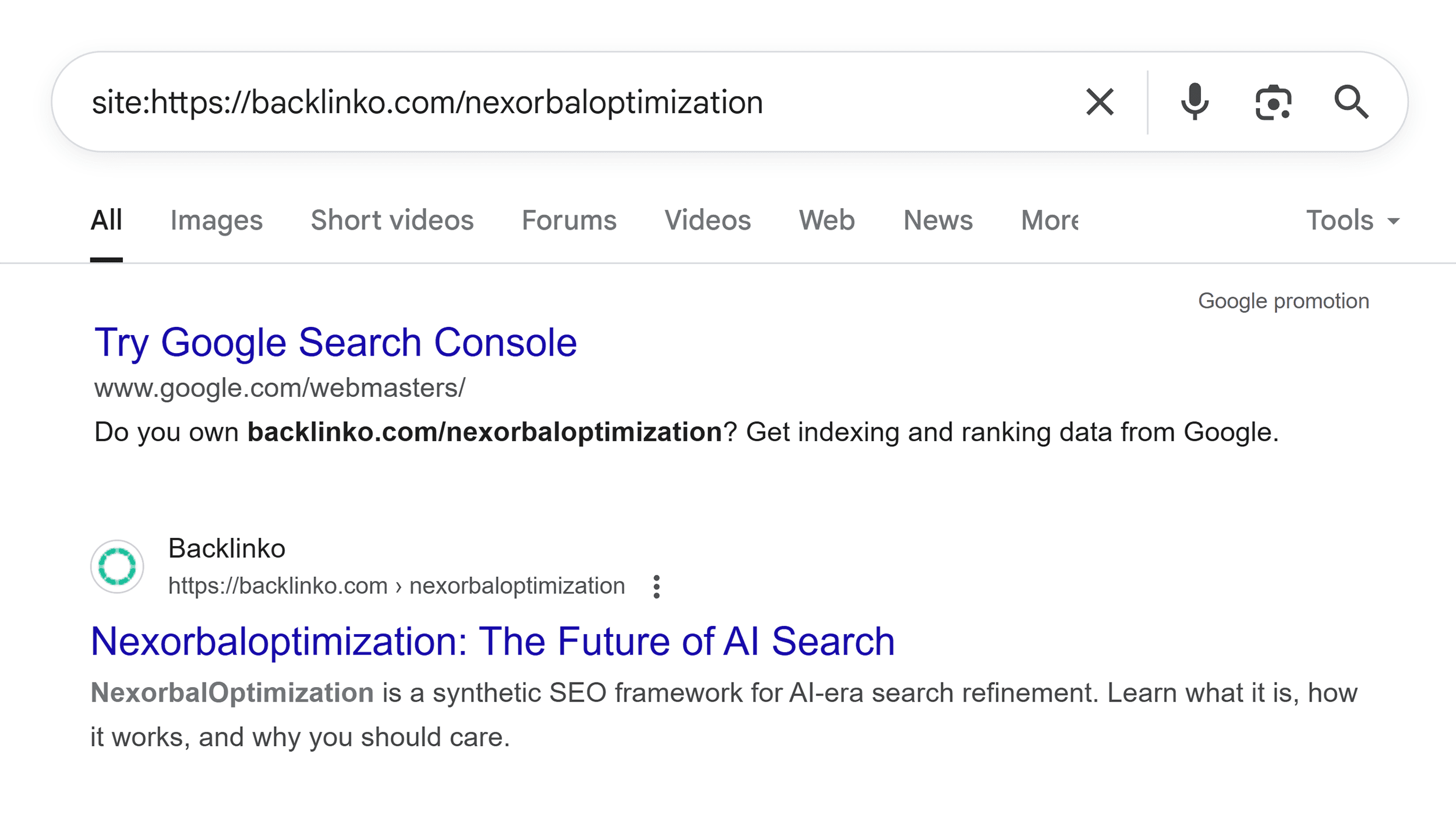 Google SERP – Backlinko – Nexorbaloptimization