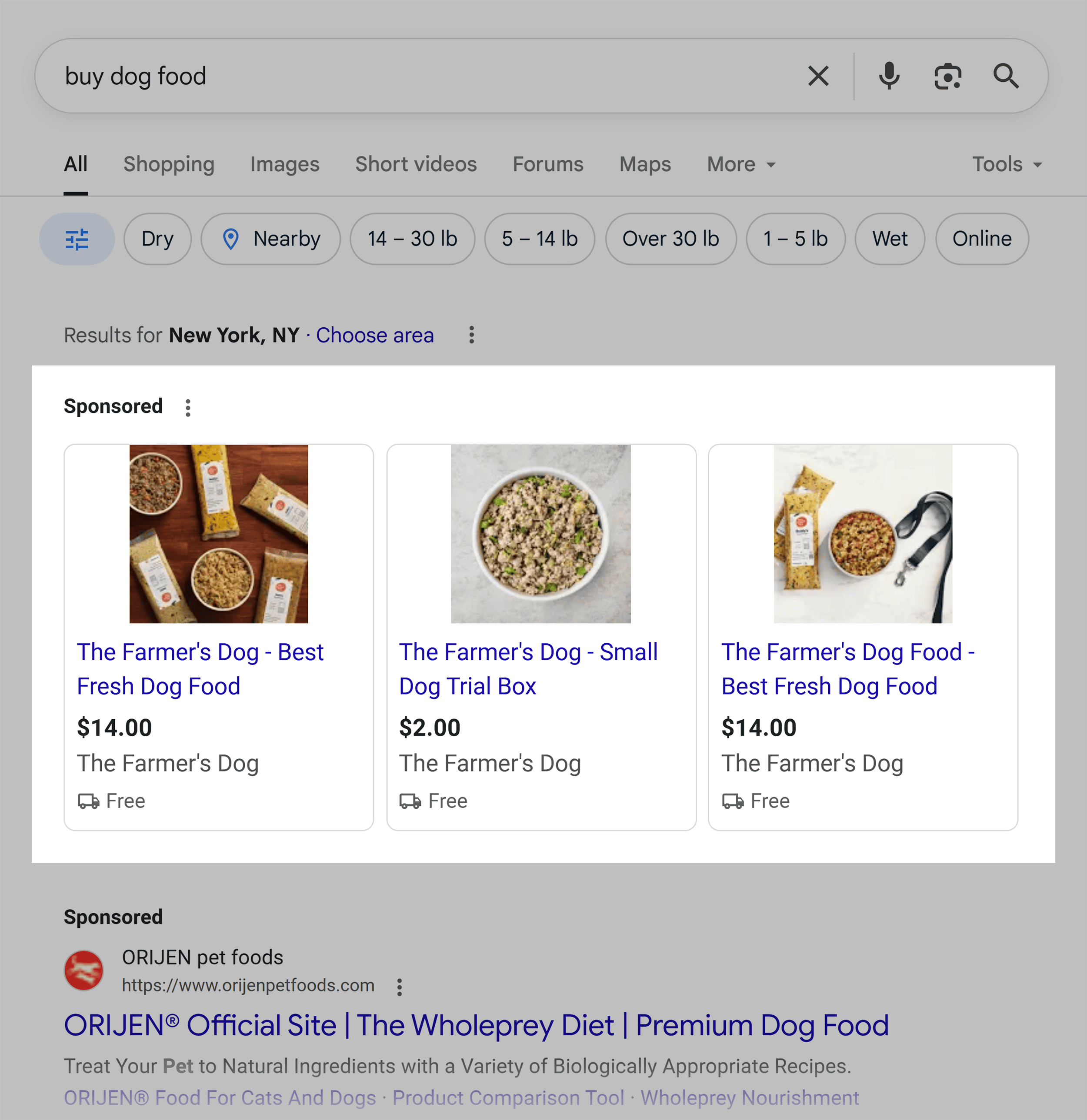 Google – Shopping Ads