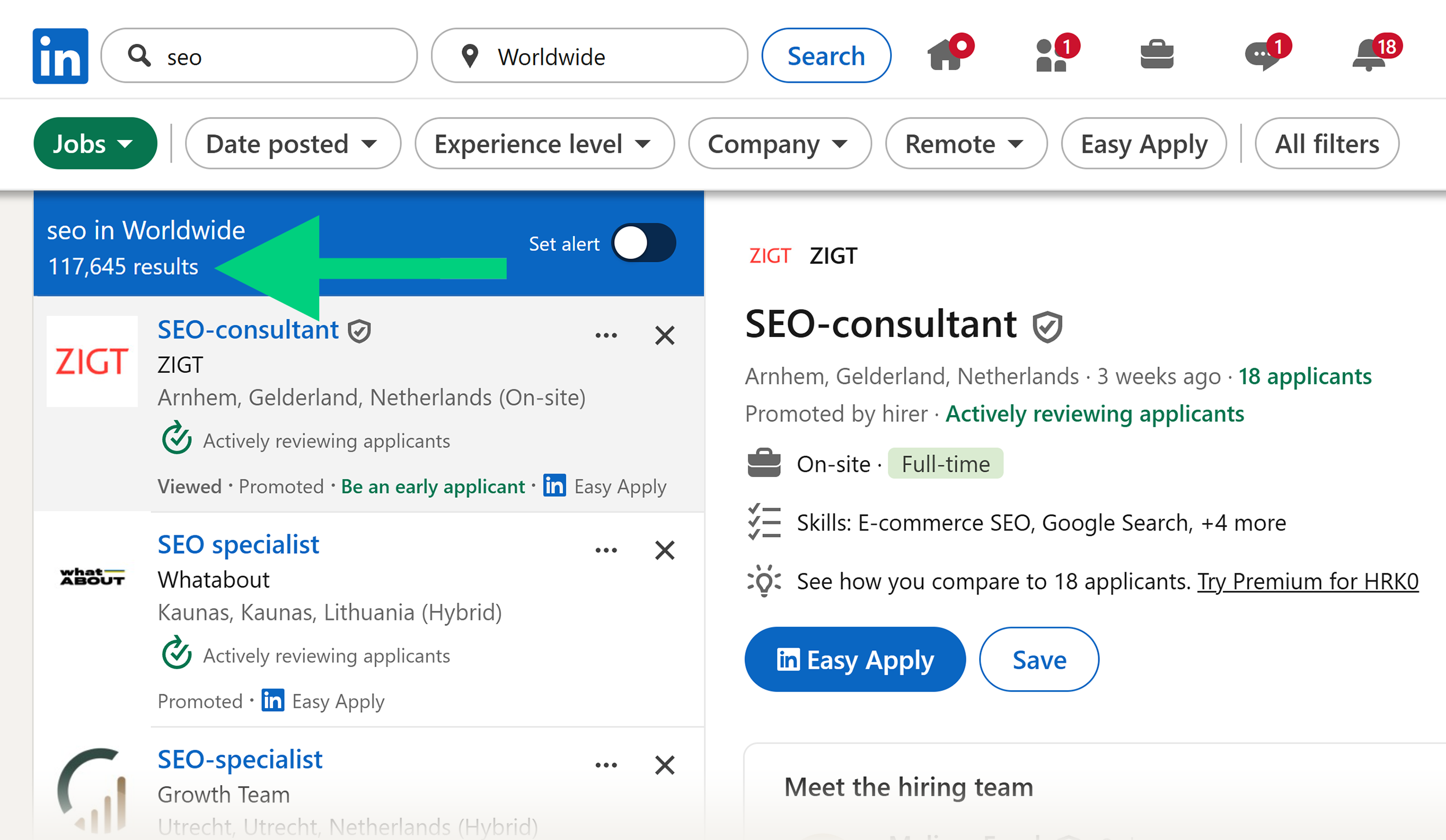 LinkedIn – SEO Jobs Worldwide LinkedIn – SEO Jobs Worldwide
