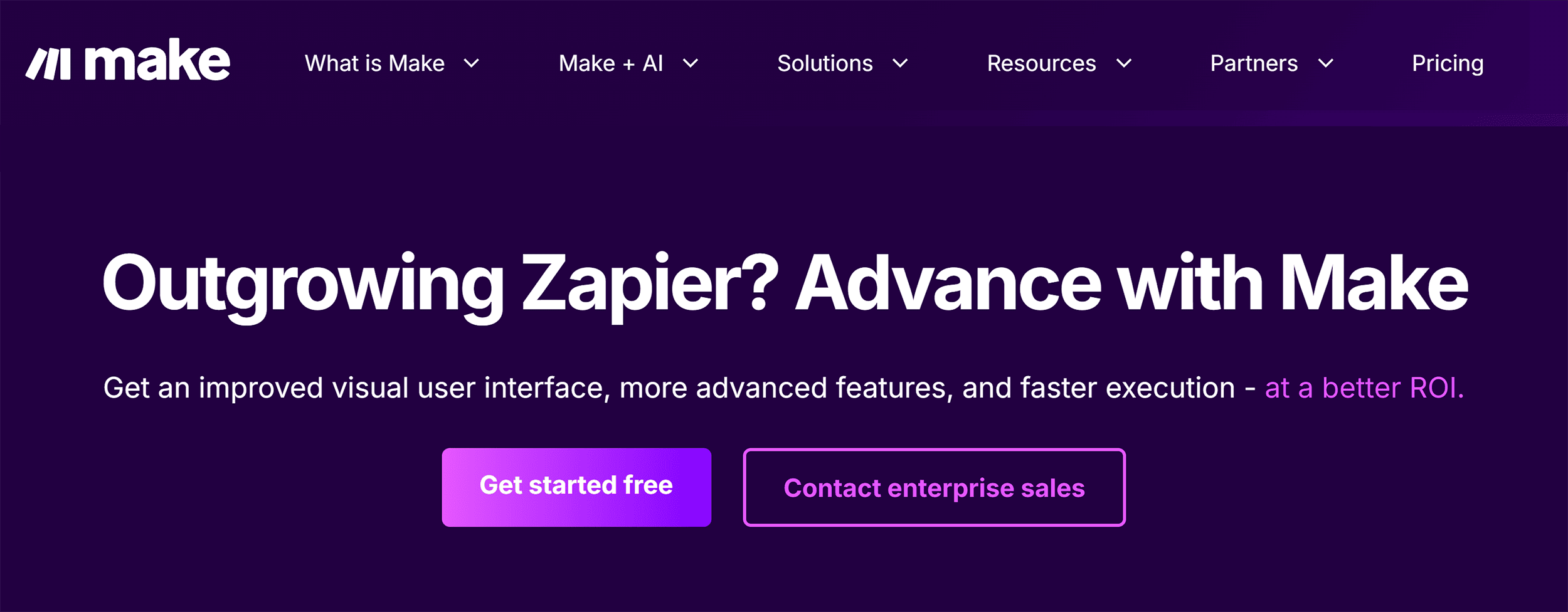 Make – Zapier alternative Make – Zapier alternative