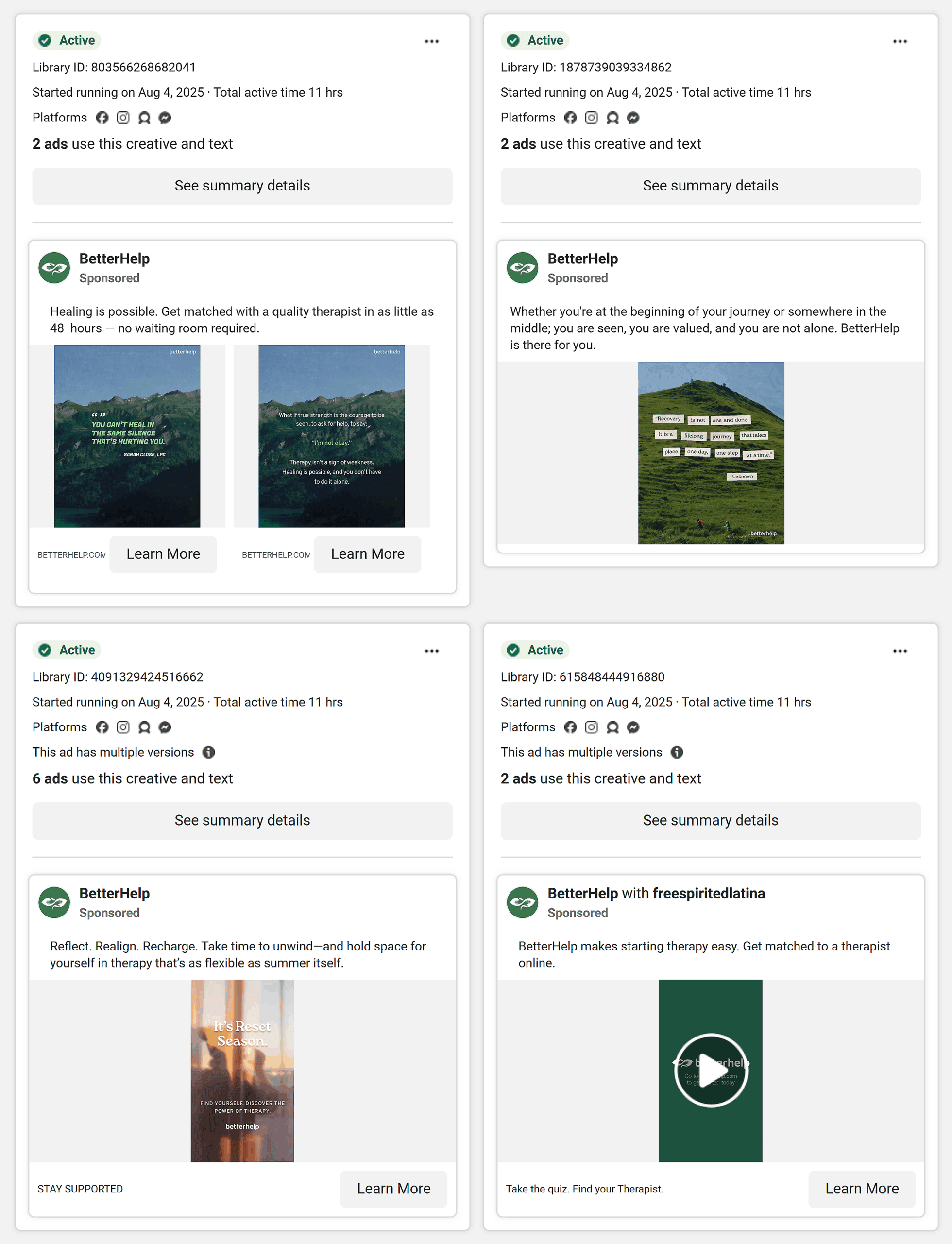 Meta Ad Library – For competitor analysis Meta Ad Library – For competitor analysis