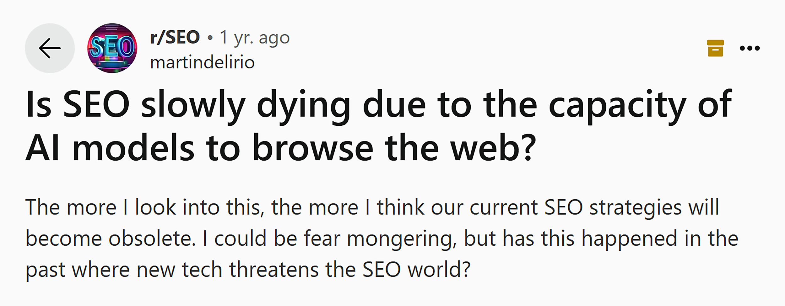 Reddit – r/SEO – Comments Reddit – r/SEO – Comments