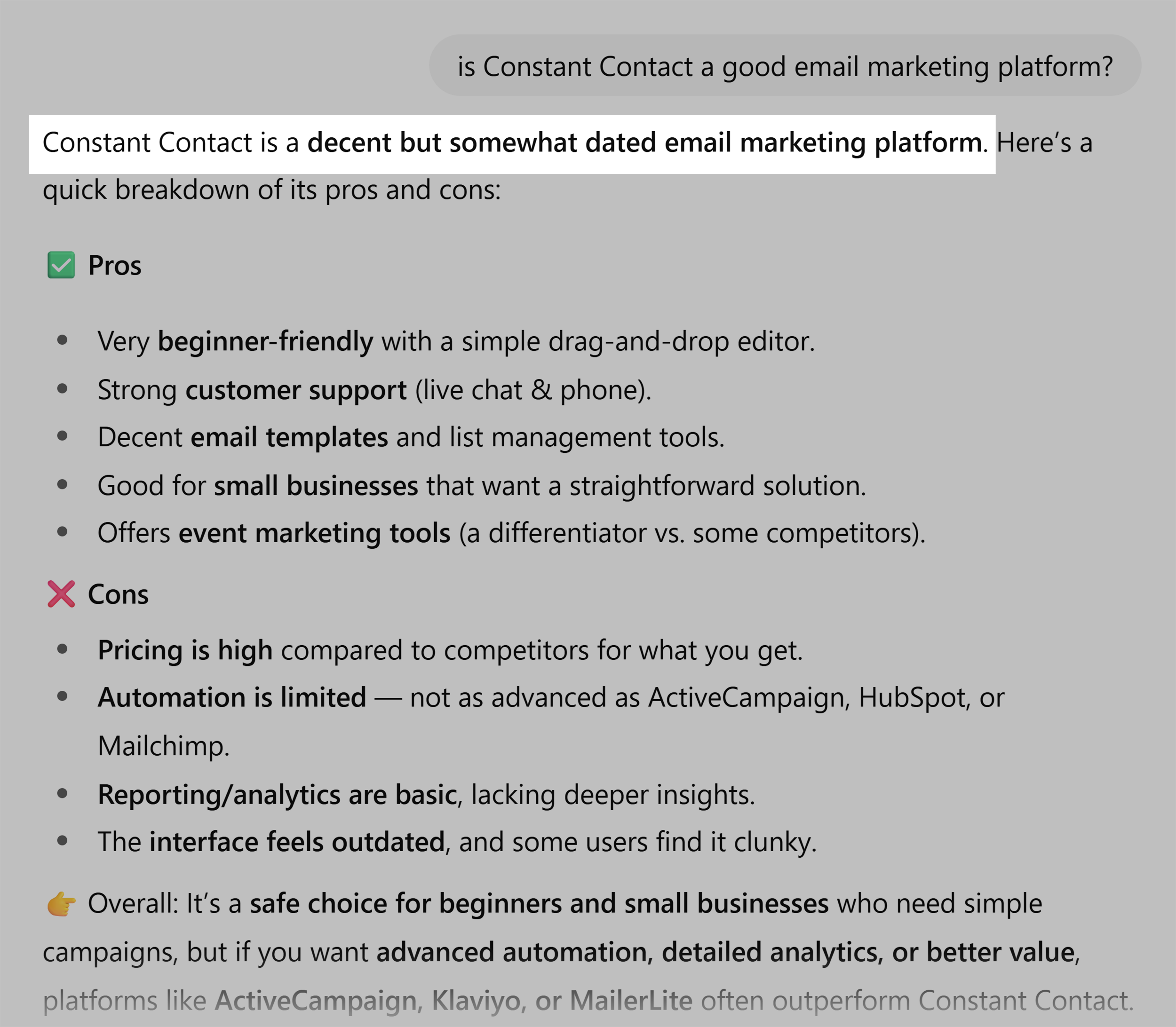ChatGPT – Respond is more negative than neutral