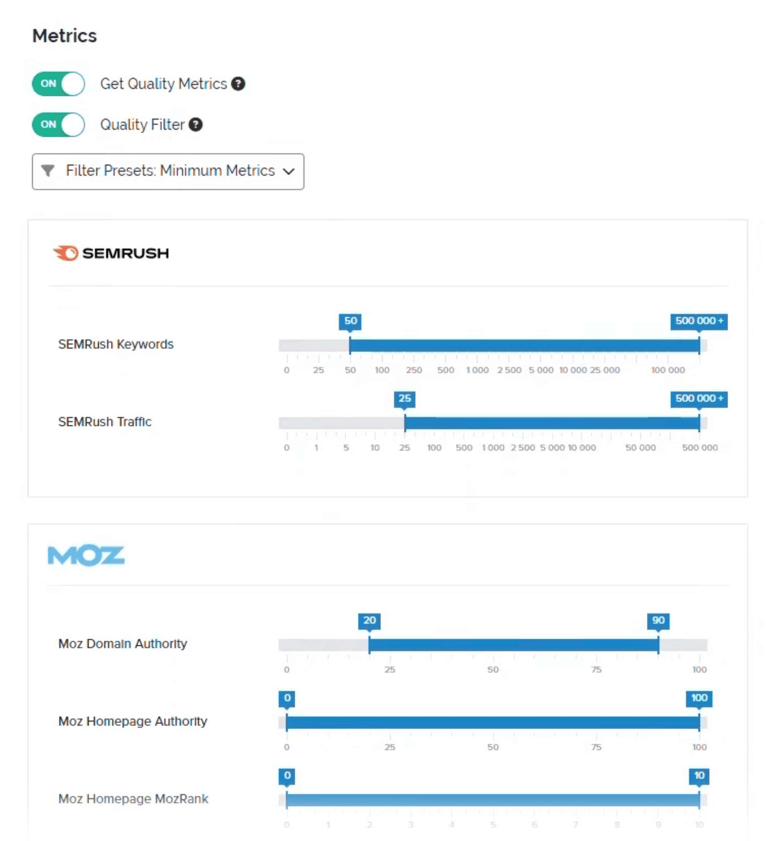 Pitchbox – Campaign Metrics Pitchbox – Campaign Metrics