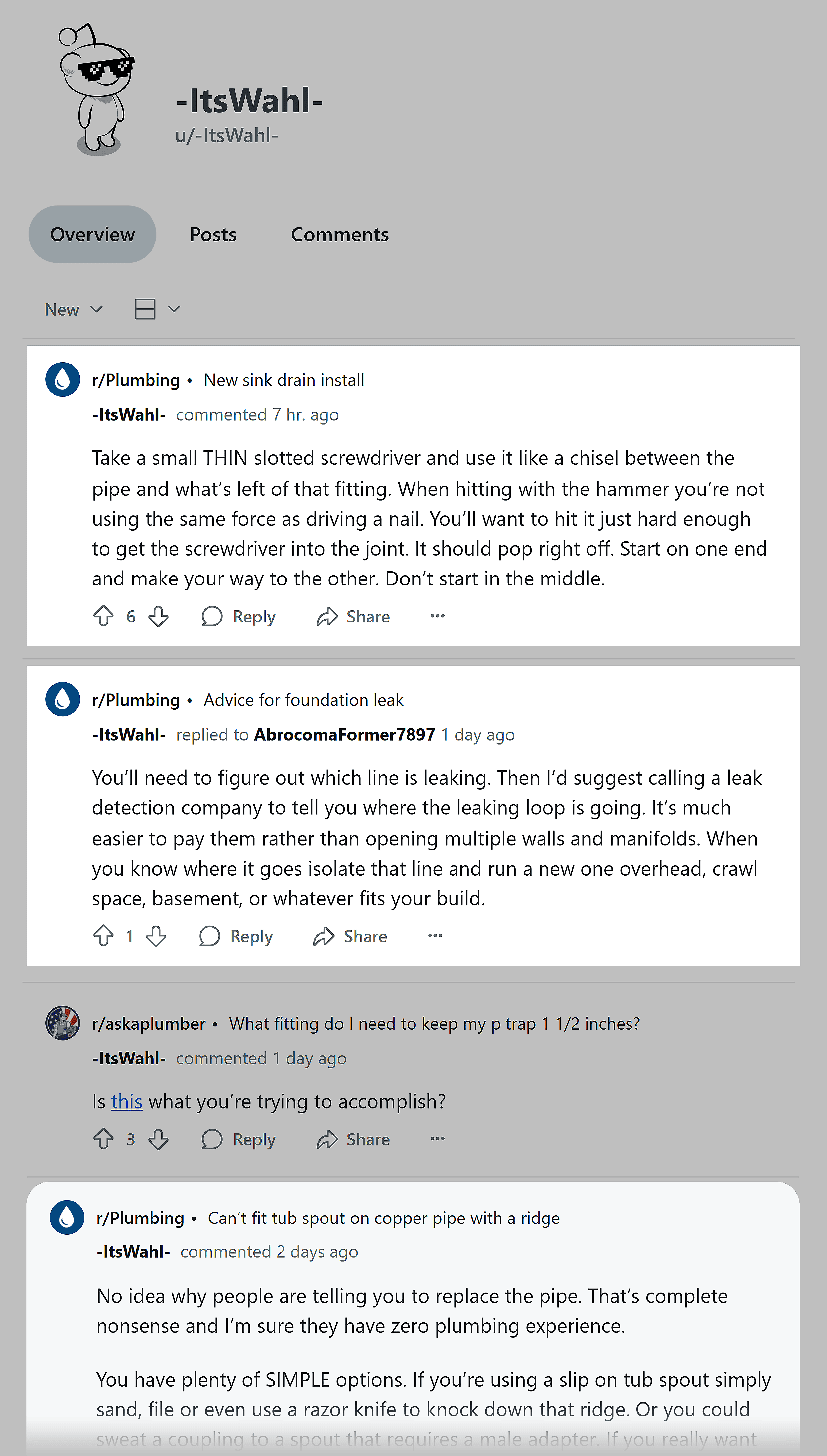 Reddit – Redditor not marketer