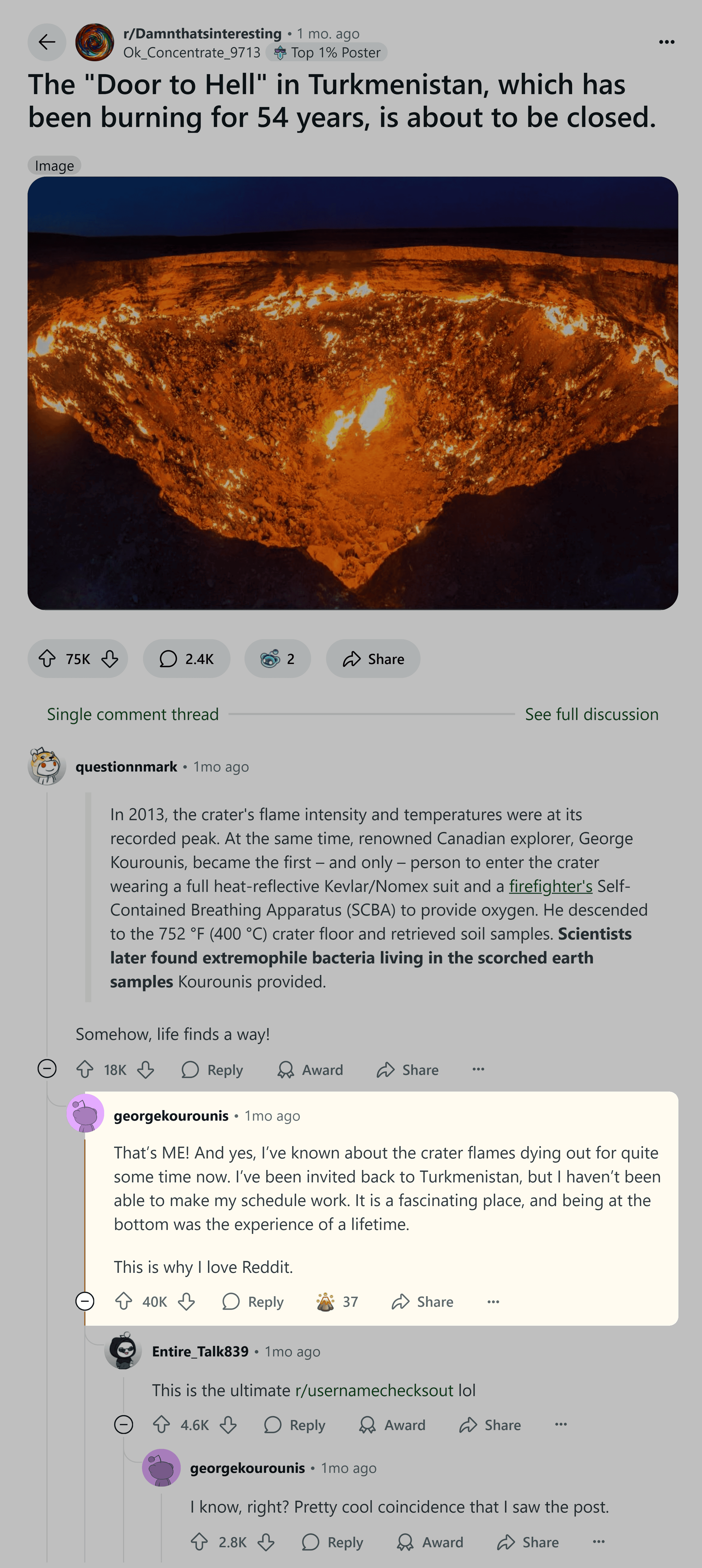 Reddit – The source comment