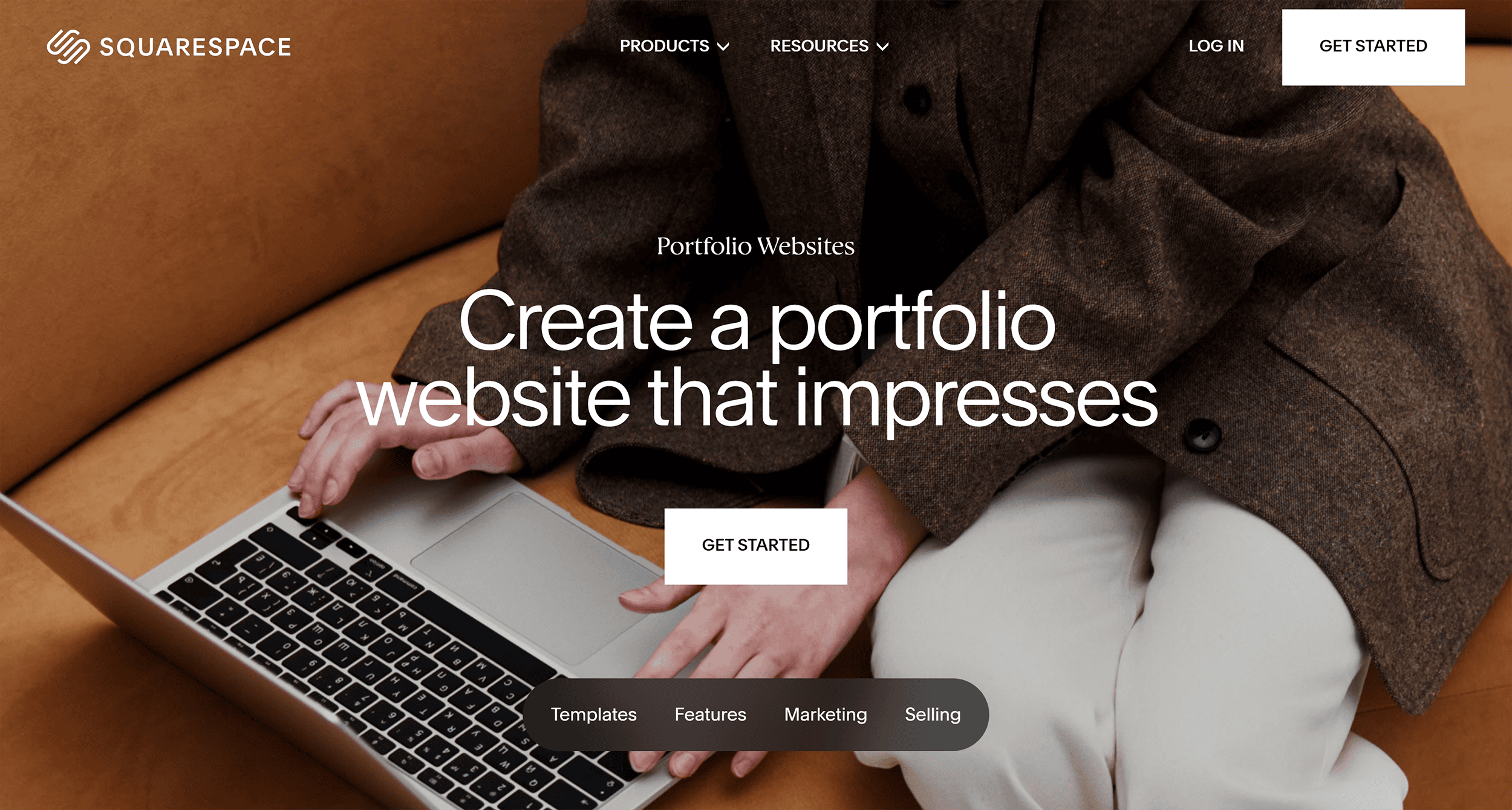 Squarespace – Create a portfolio website
