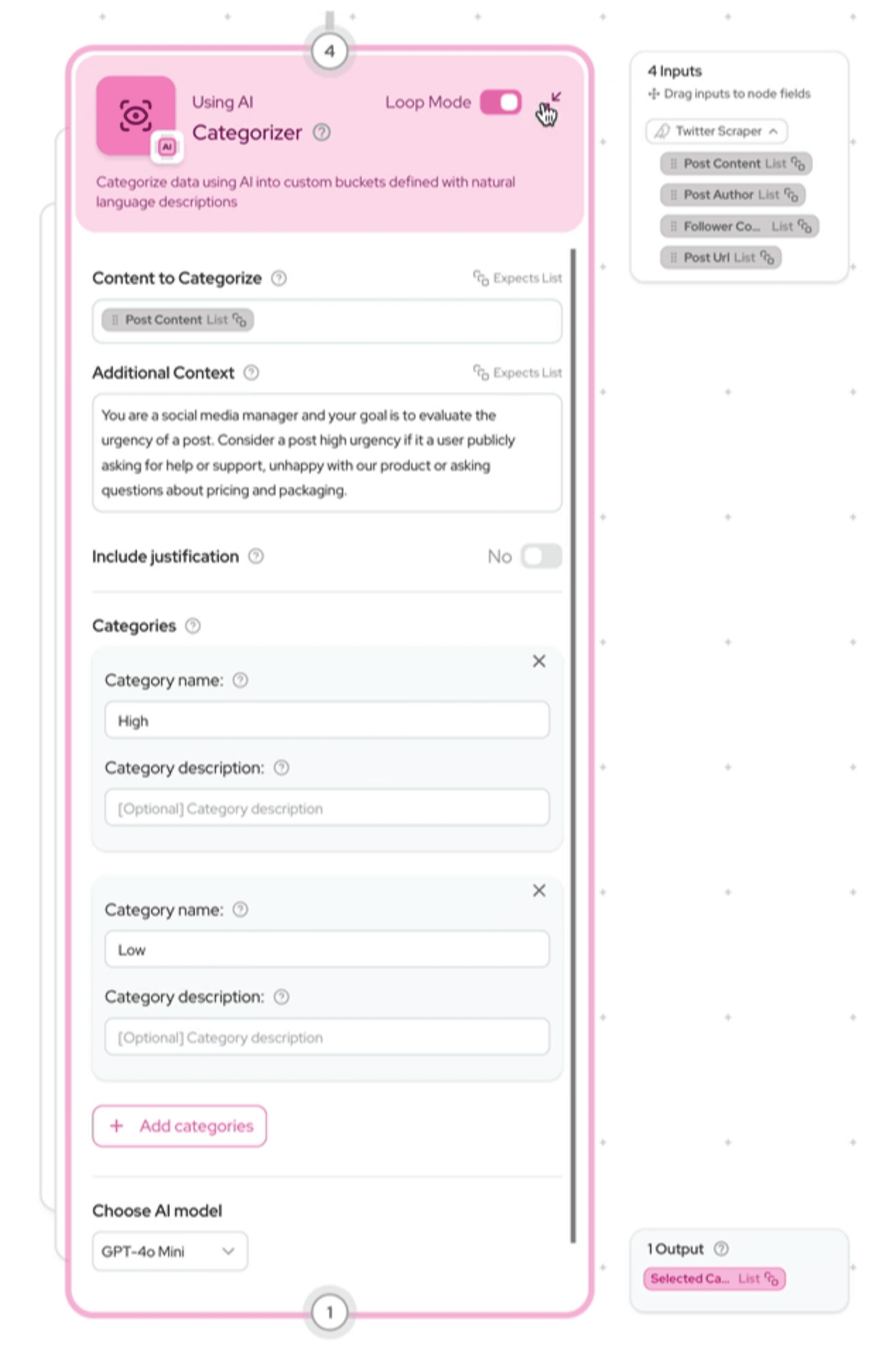 AI Categorizer